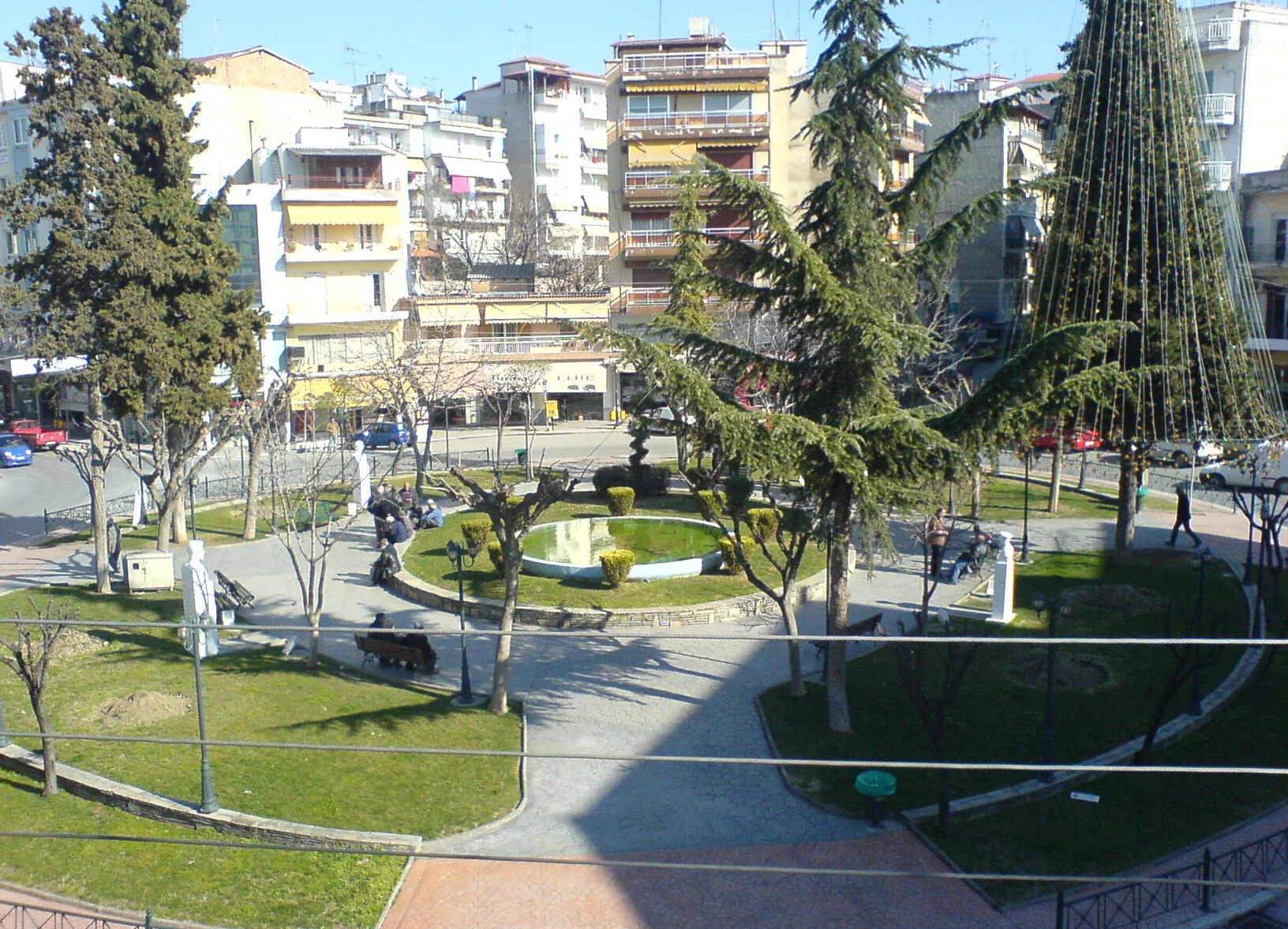 Photo showing: Park in Giannitsa, Greece.