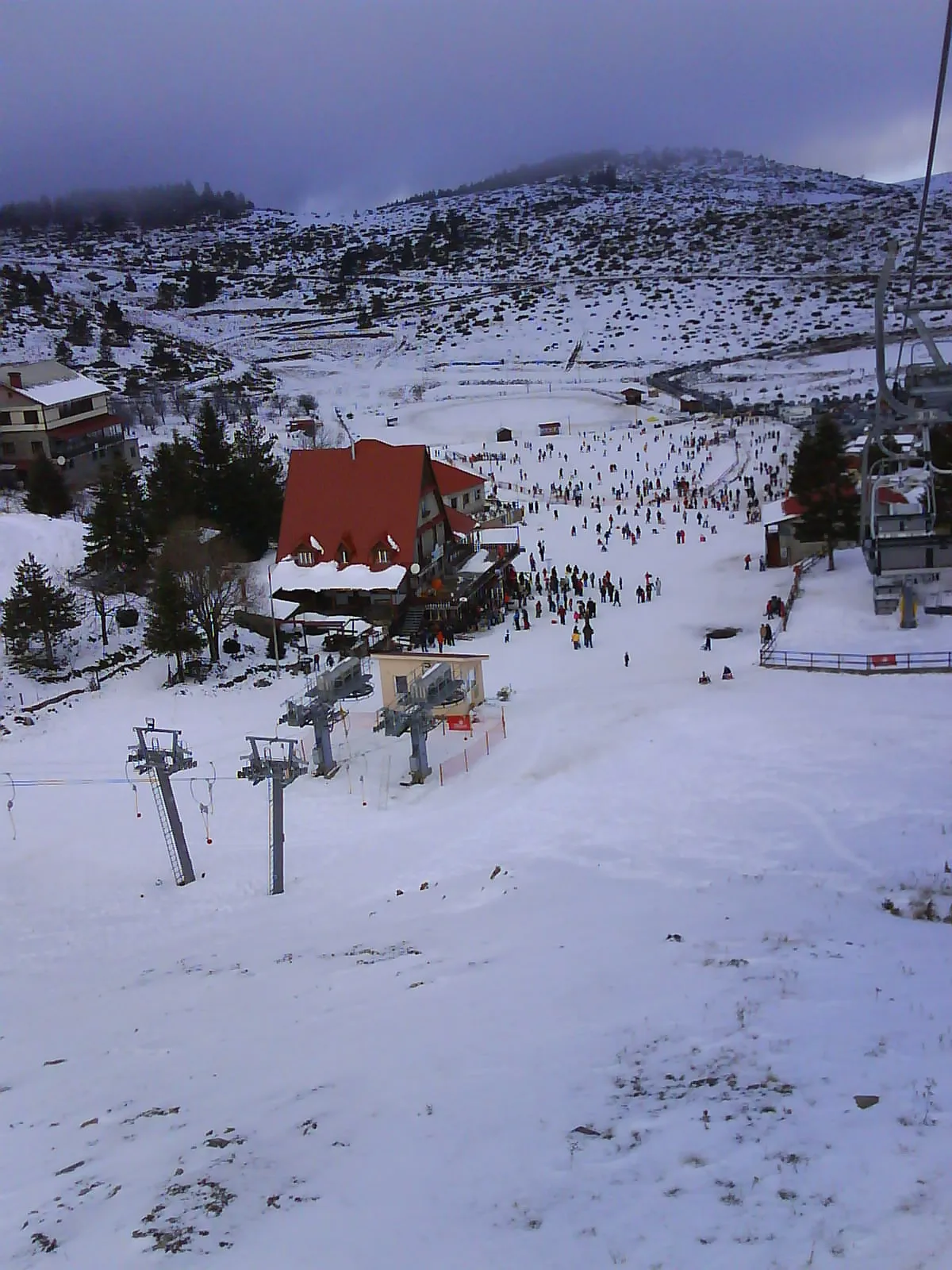 Photo showing: Seli ski resort on Mt Vermio