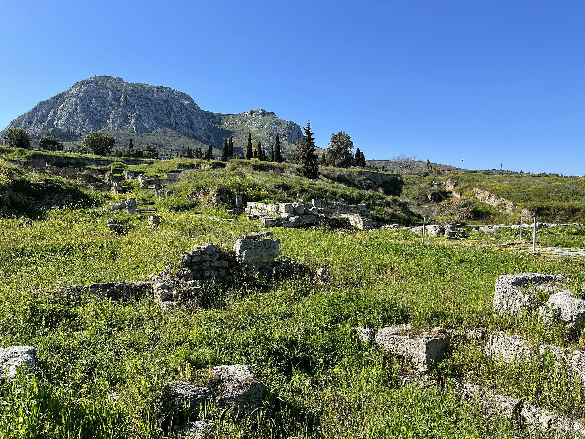 Photo showing: Ancien théâtre de l'ancienne Corinthe, Corinthe.