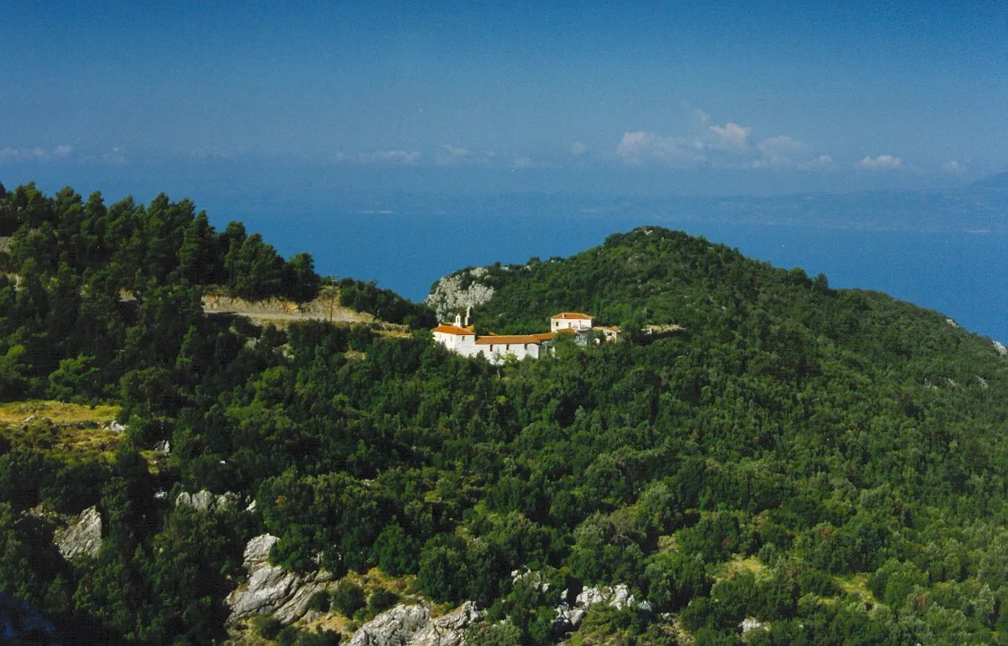 Photo showing: Saint Georgios monastery in Altomira, Mesisnia Greece