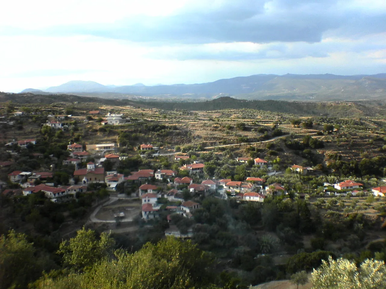 Photo showing: Vordonia village in Lakonia prefecture, Greece