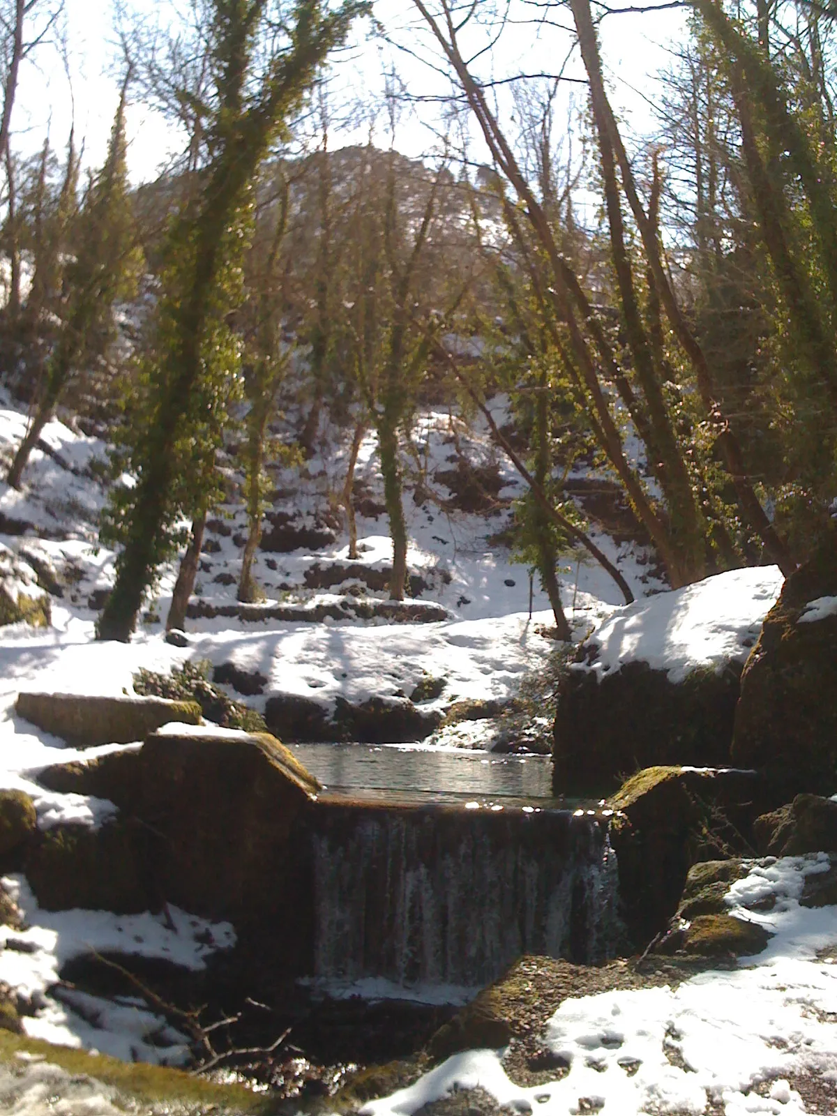 Photo showing: Fairy place in winter...