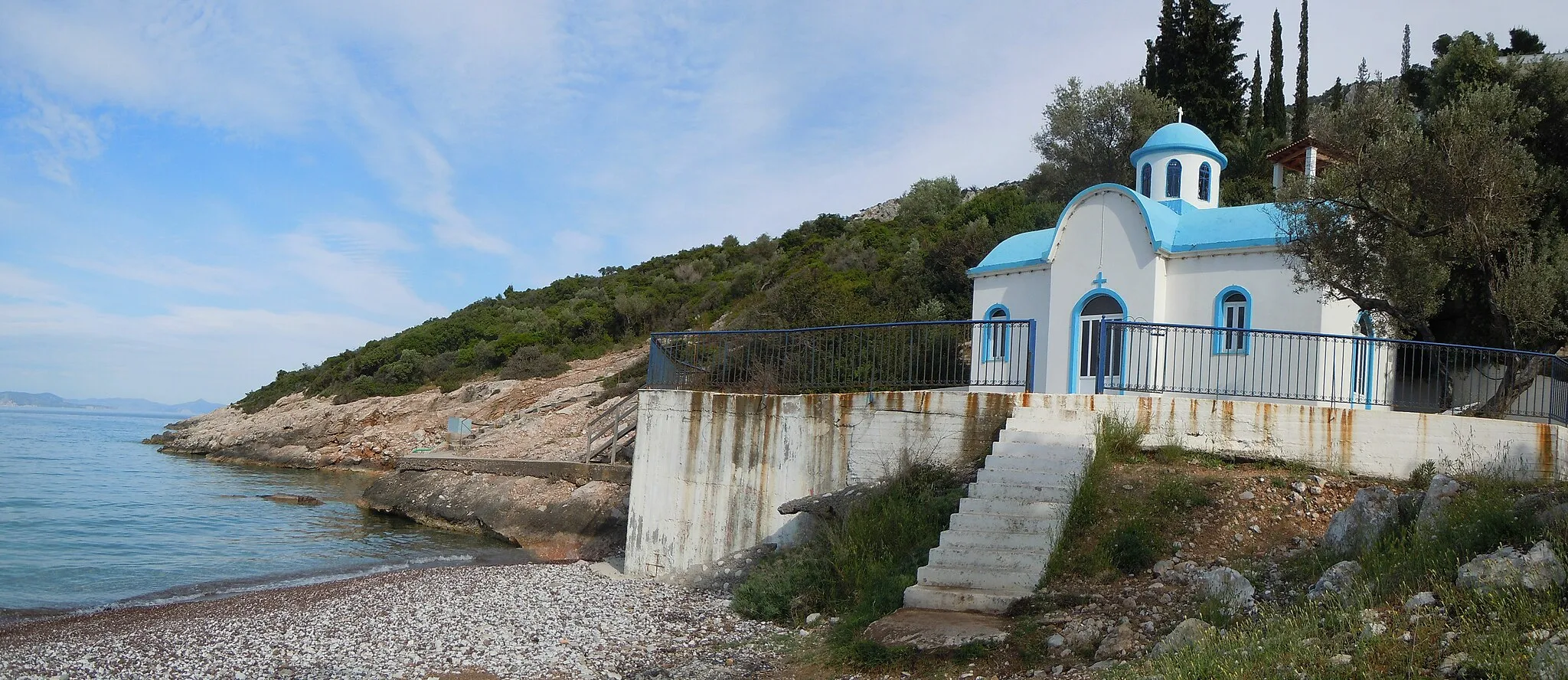 Photo showing: Église de Panagitsa, (Εκκλησάκι Παναγίτσας) à Panagia (Παναγία)