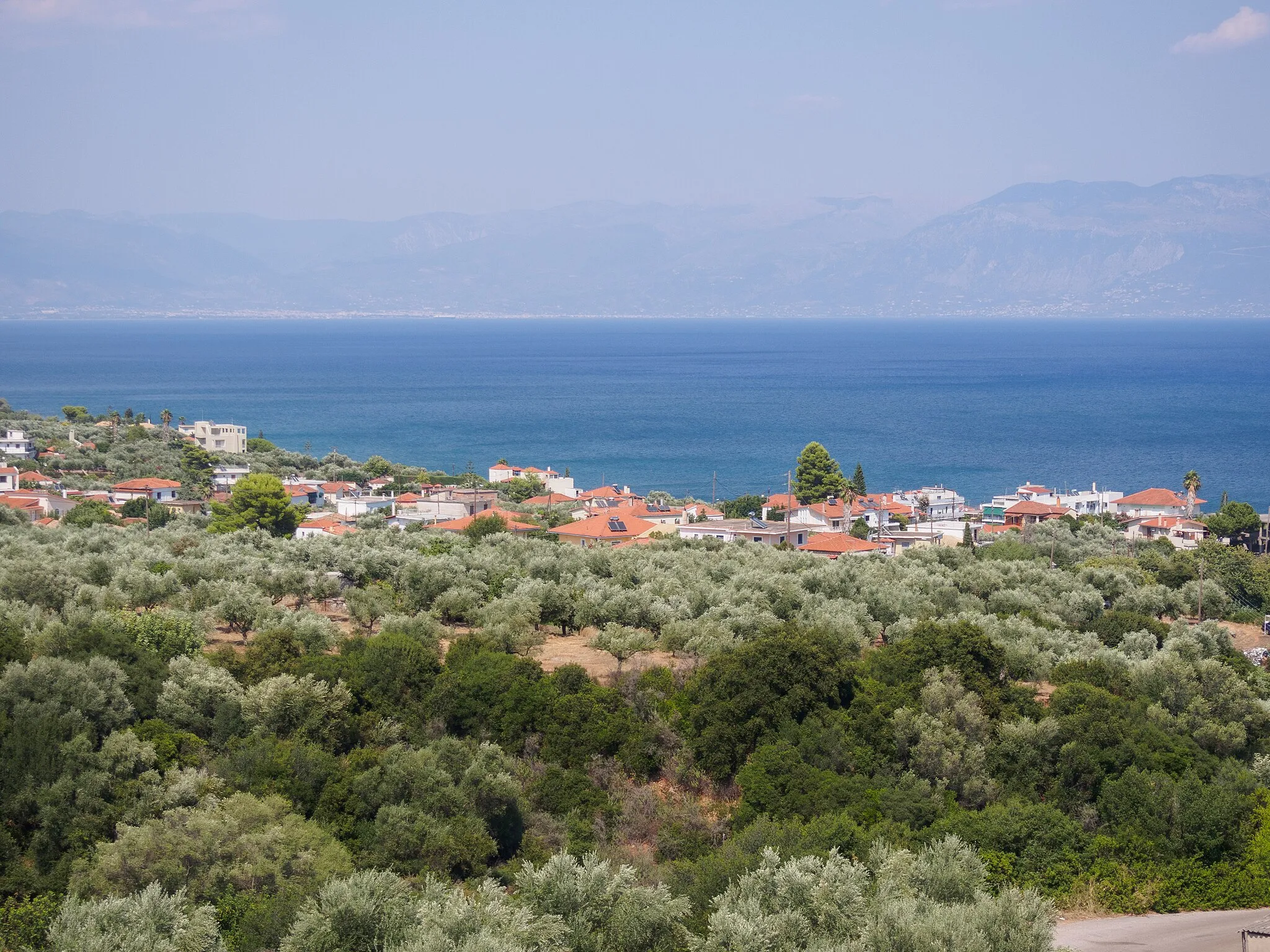 Photo showing: View of Hranoi, Messinia.