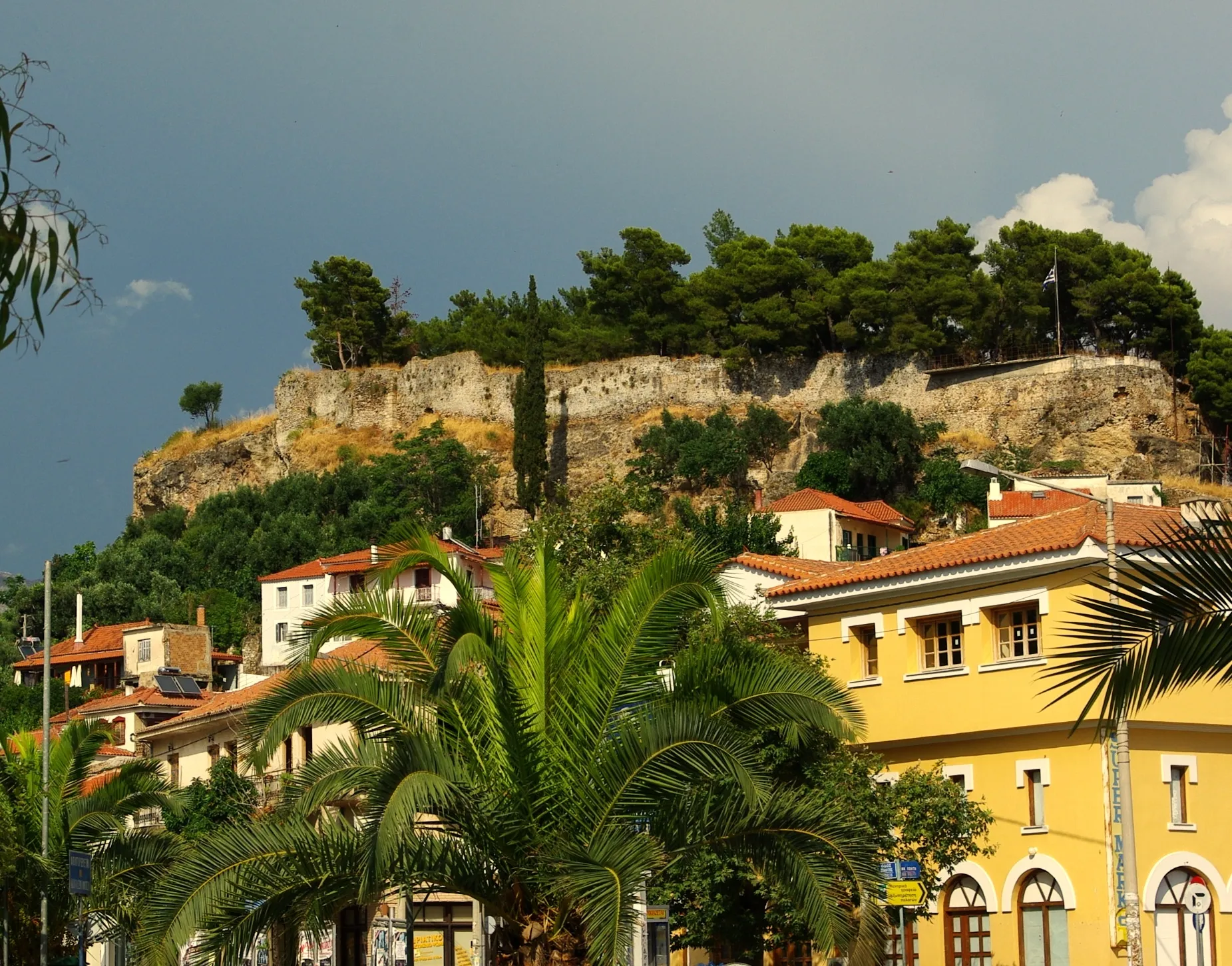 Photo showing: Burg von Kalamata, Peloponnes, Griechenland