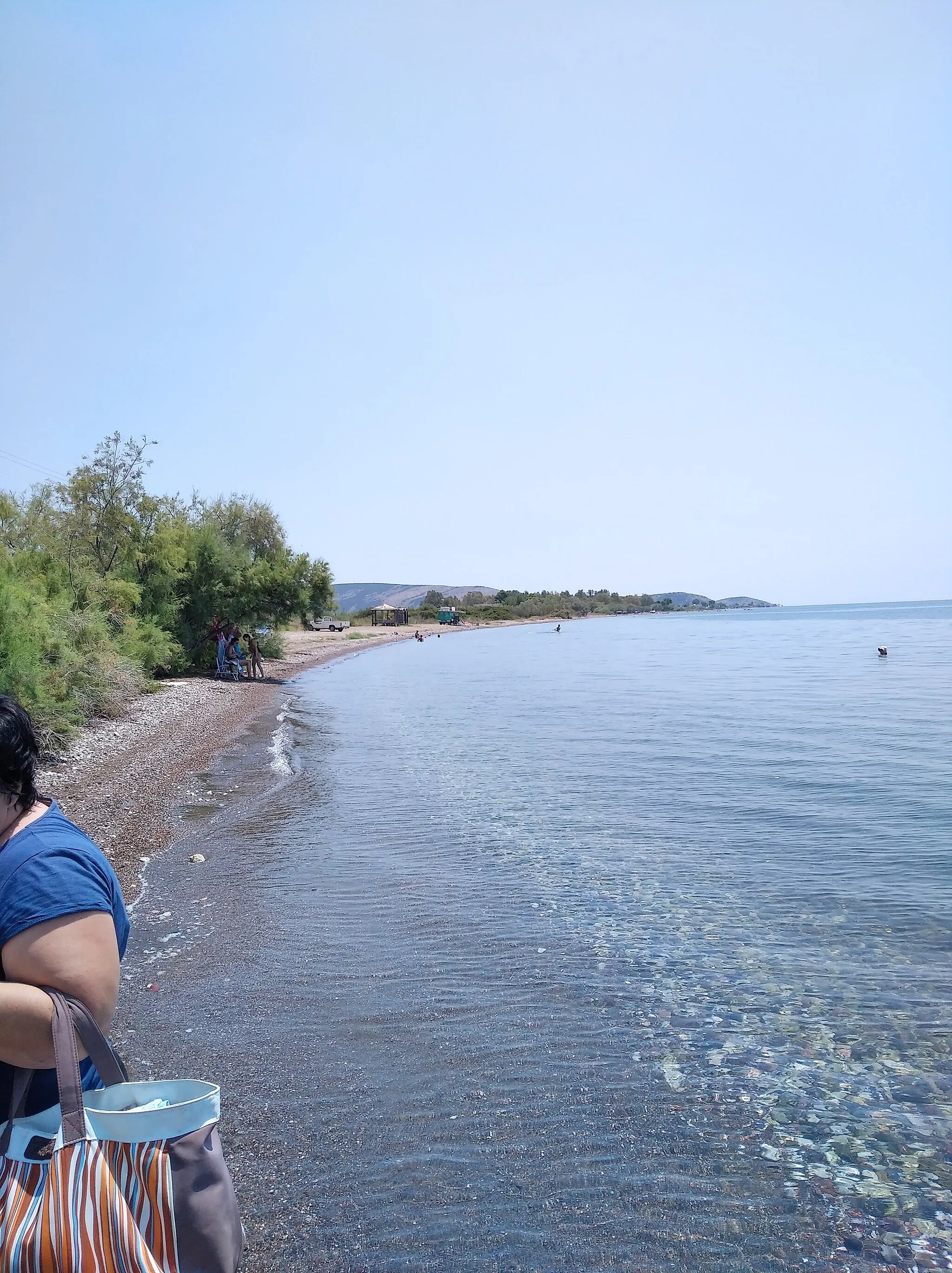 Photo showing: General view of the eastern part of Kantia beach.