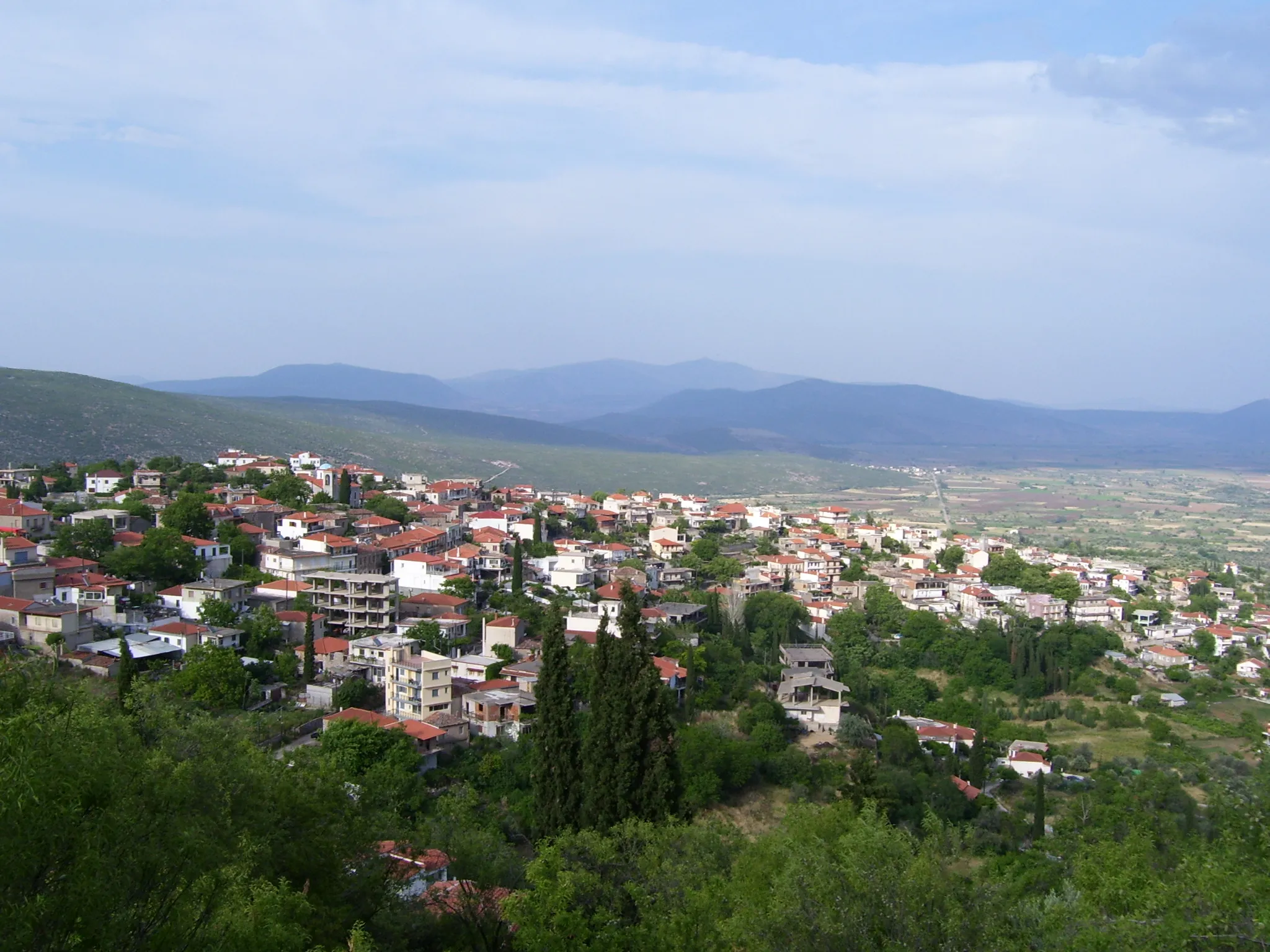 Photo showing: Davleia village, Boeotia