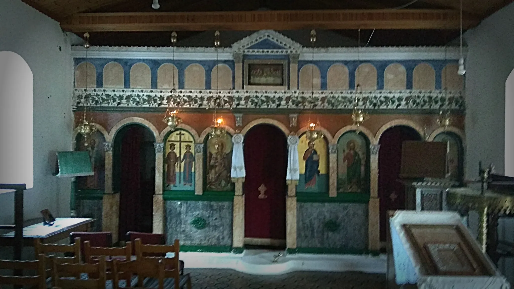 Photo showing: Agios Konstantinos chapel at Kleidi