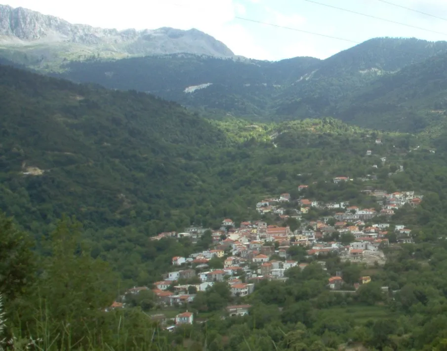 Photo showing: Stropones village in Euboea, Greece