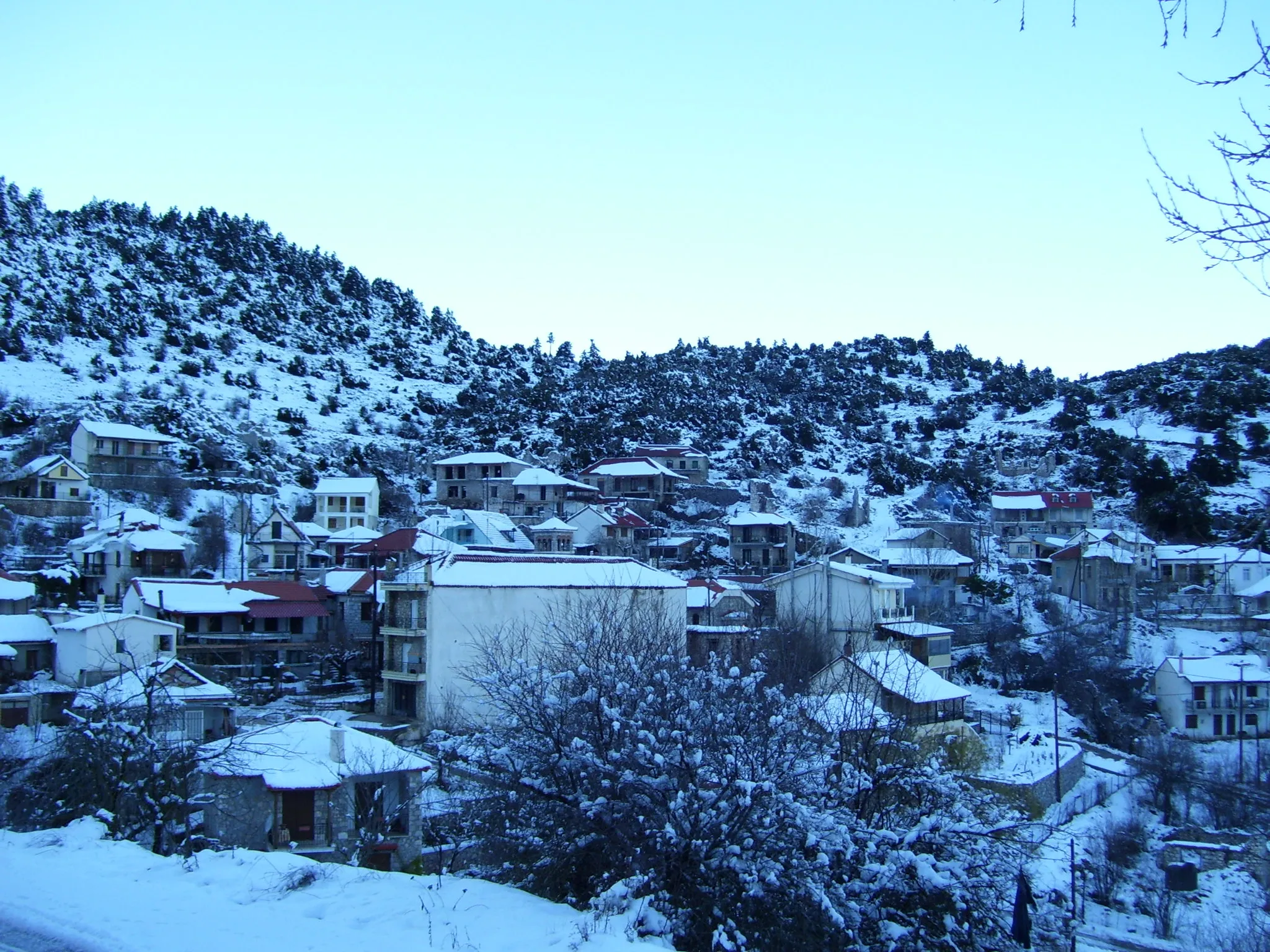 Photo showing: Zeriki village, in Boeotia