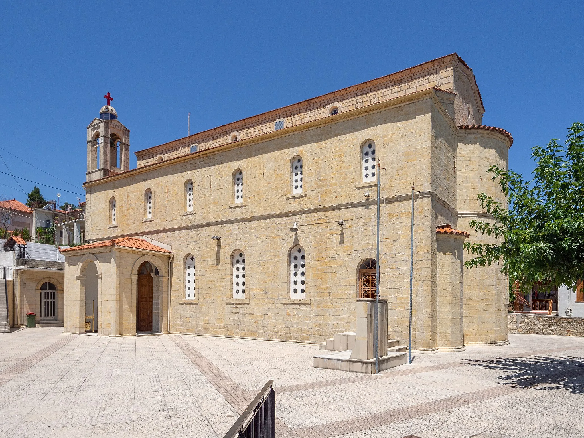 Photo showing: The church of Saint Nicholaus in Vitala, Euboea.