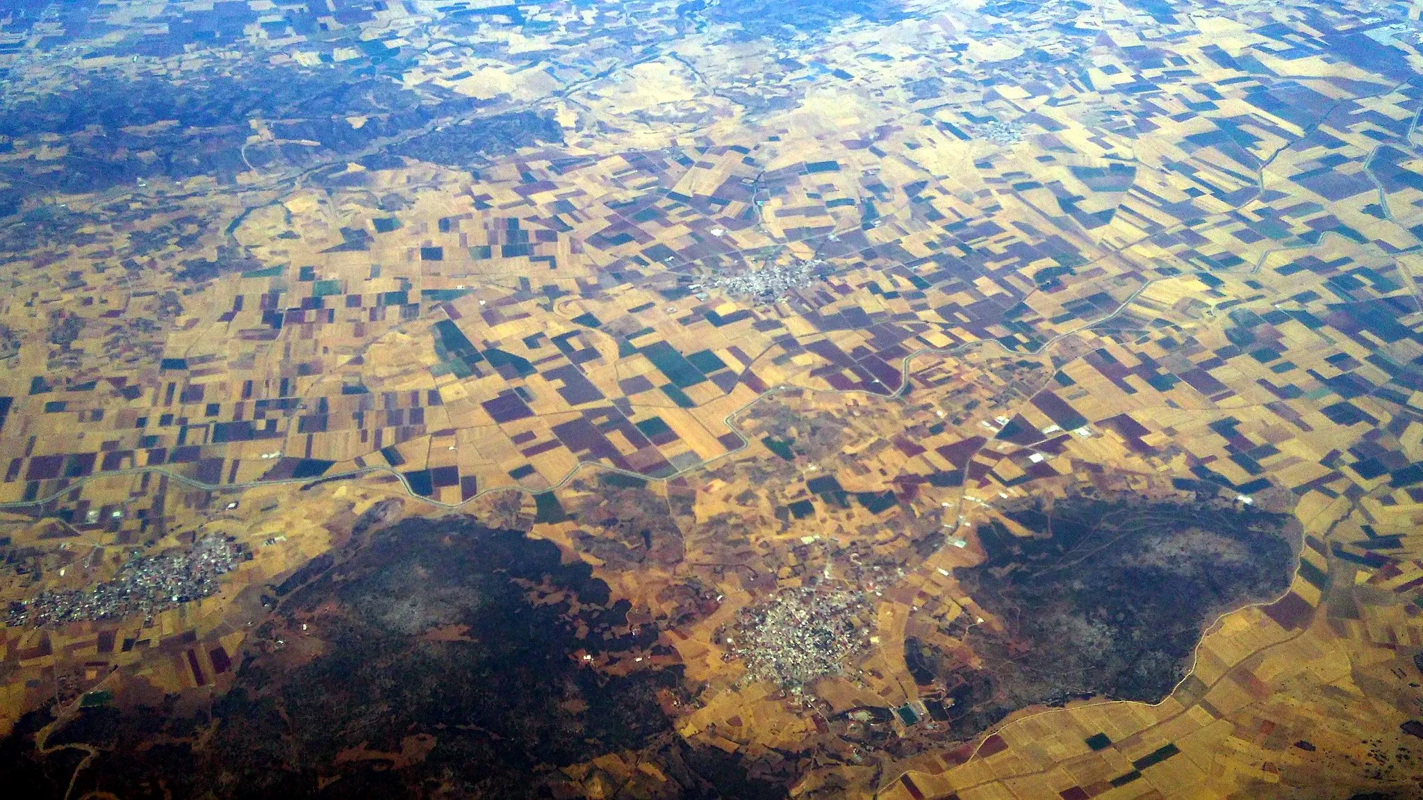 Photo showing: Αεροφωτογραφία Καπαρέλλι, Λεύκτρα