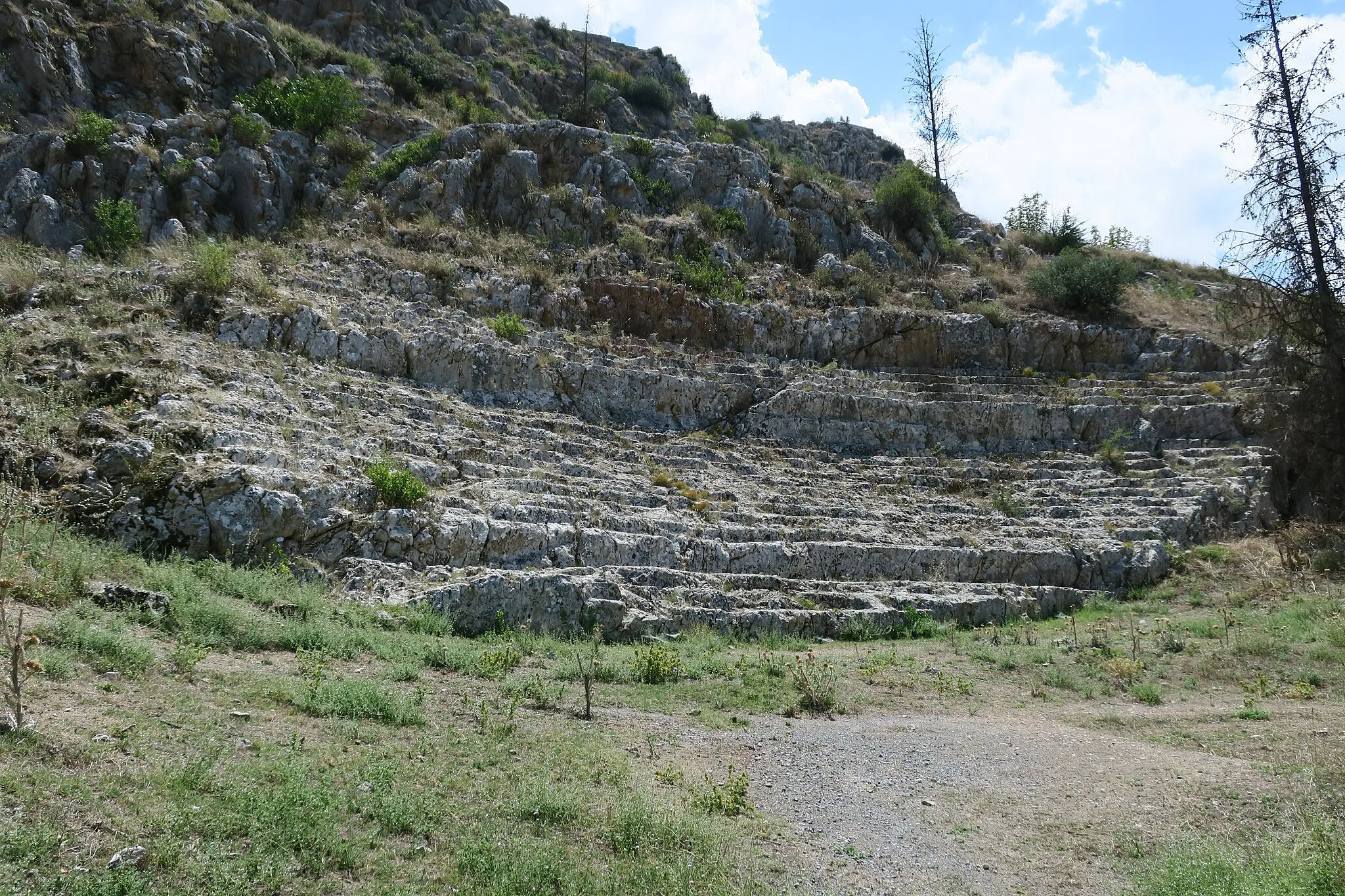 Photo showing: Chaeronea (Boeotia, Greece). Ancient Greek Theater.