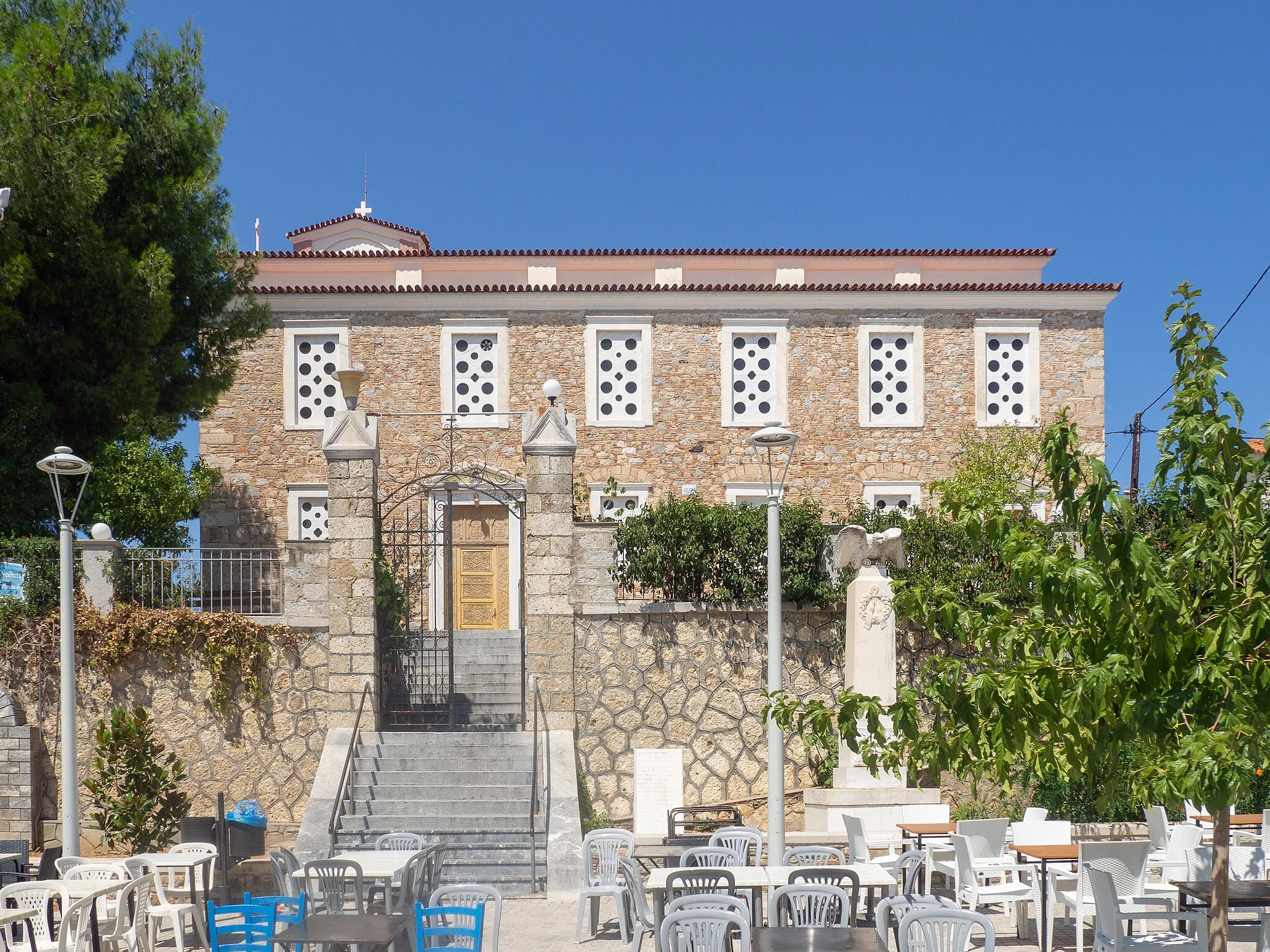 Photo showing: The late 19th century of Saint Loukas in Agios Loukas, Euboea.