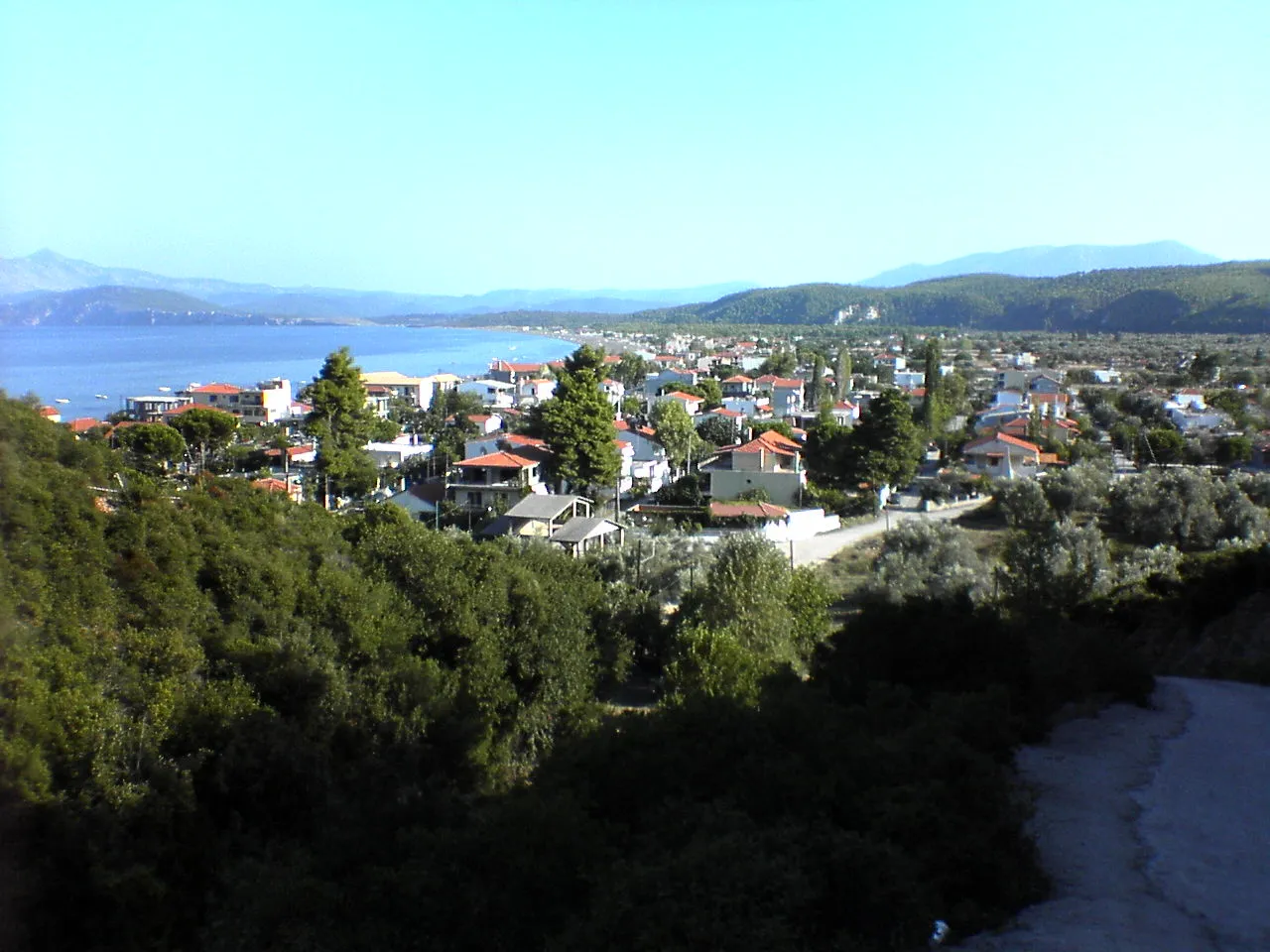 Photo showing: Agkali, village in Euboea, Greece