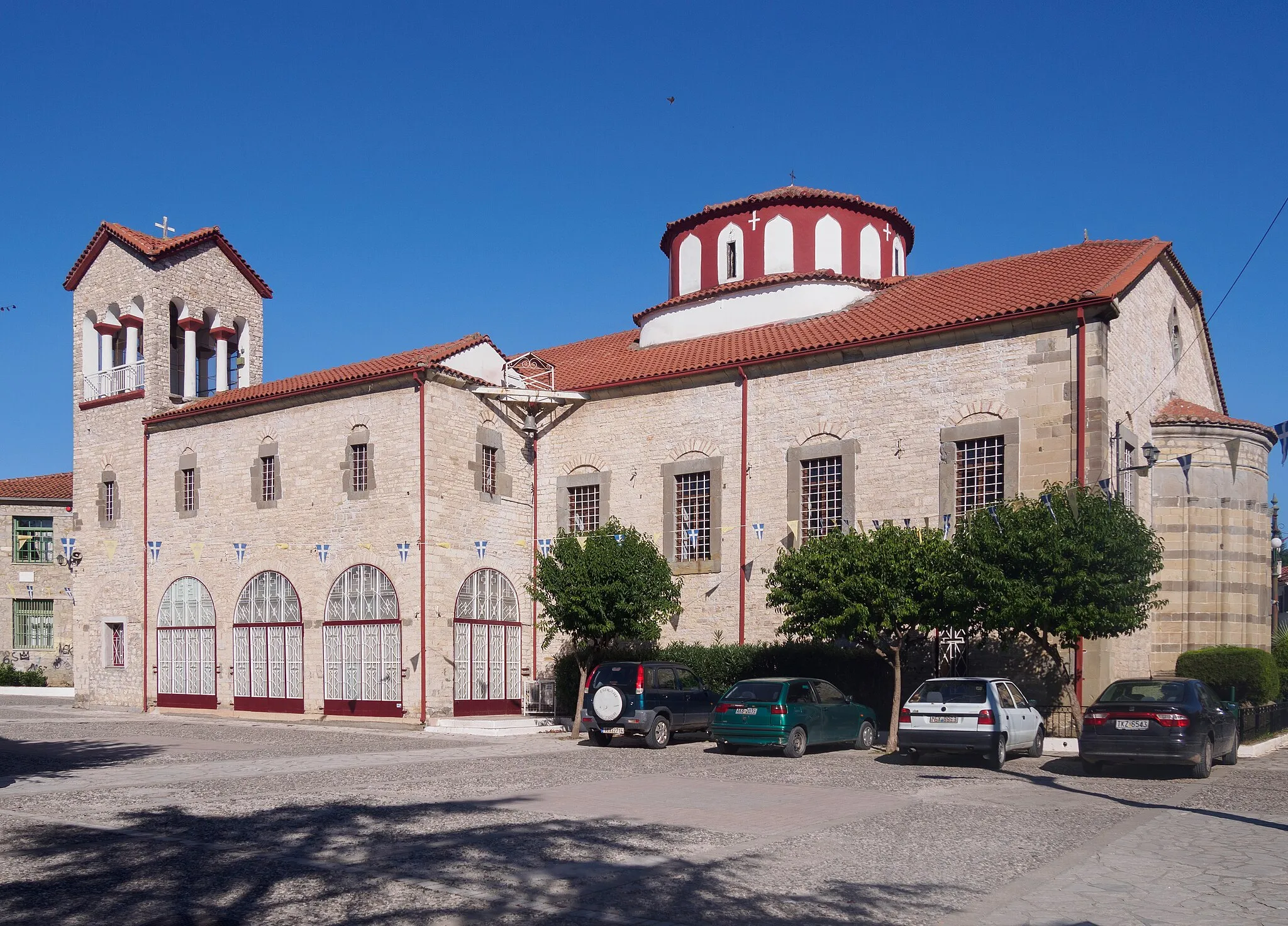 Photo showing: The church of Agia Episkepsi, at Varousi, Trikala, built in 1863.