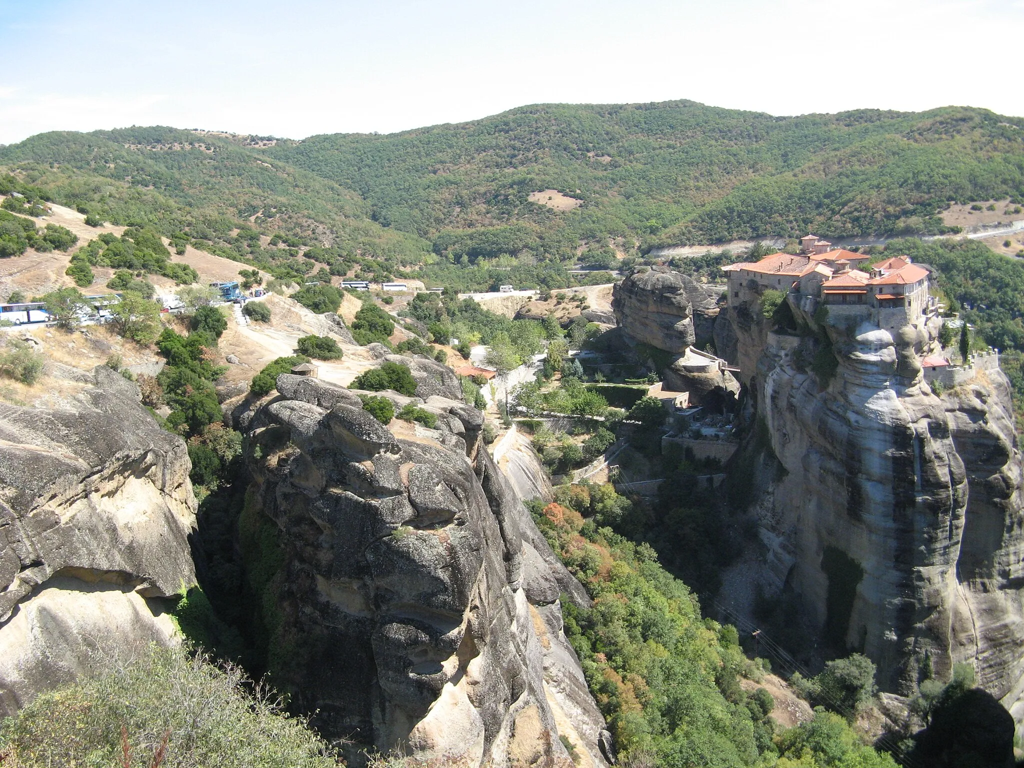 Photo showing: Meteora site near Kalambaka, Greece