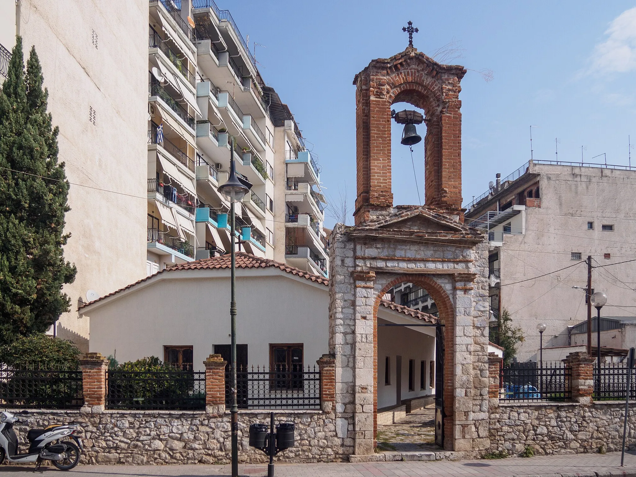 Photo showing: The church of Saint Nicjolaus Tourachan in Tyrnavos.