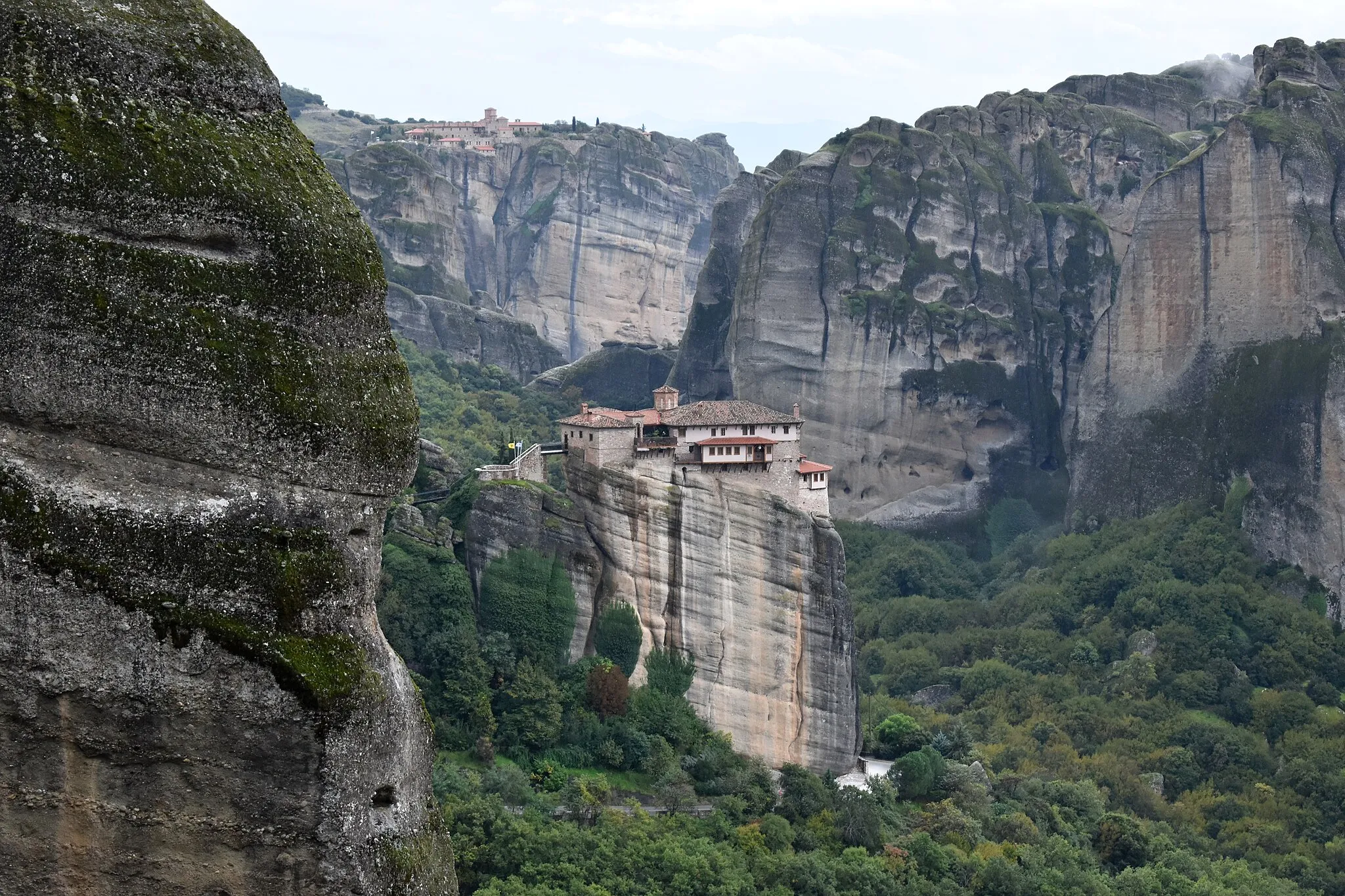 Photo showing: Rousanou monastery - Meteora