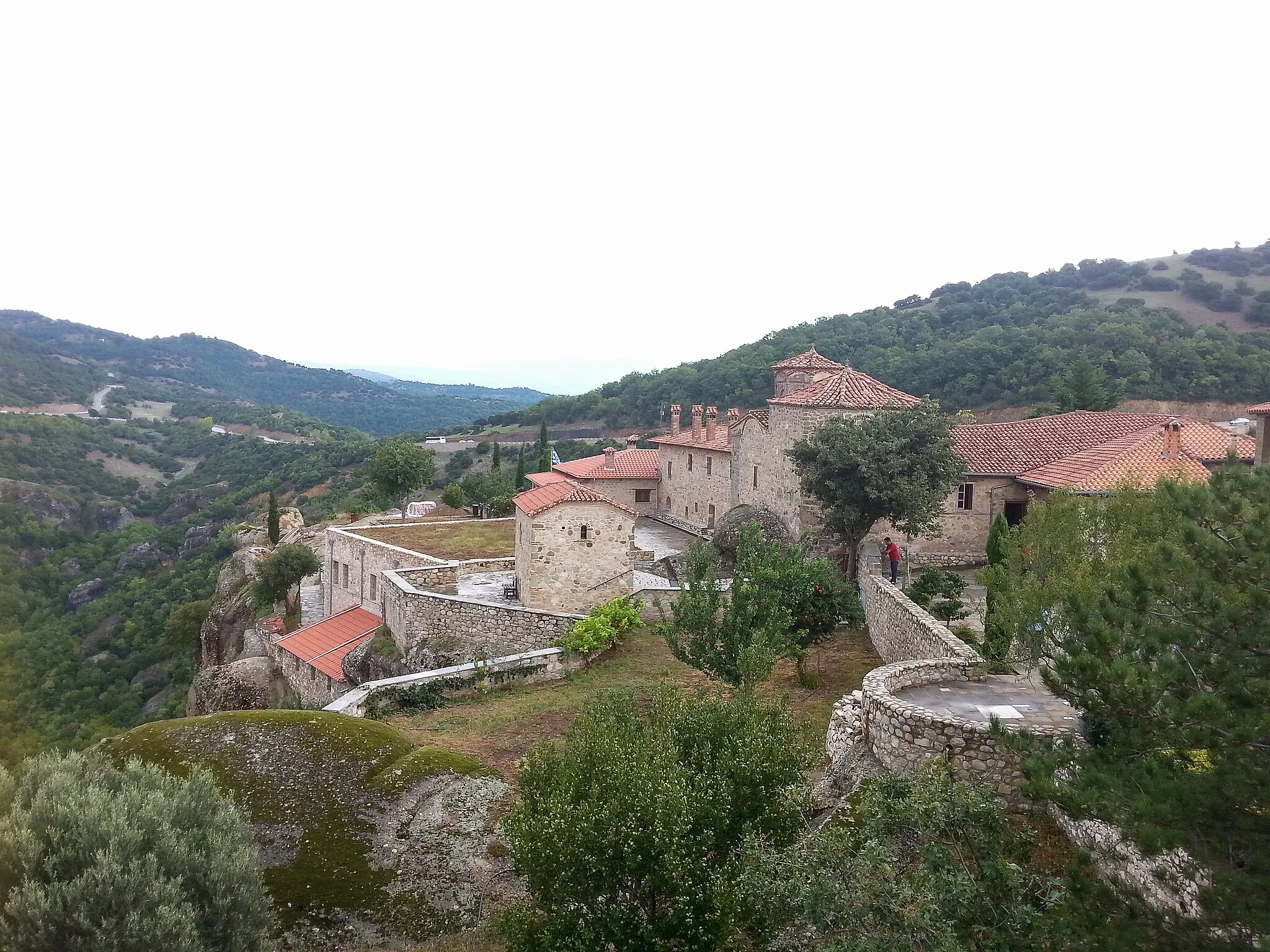 Photo showing: Meteora-Kloster Agías Tríados, Griechenland.