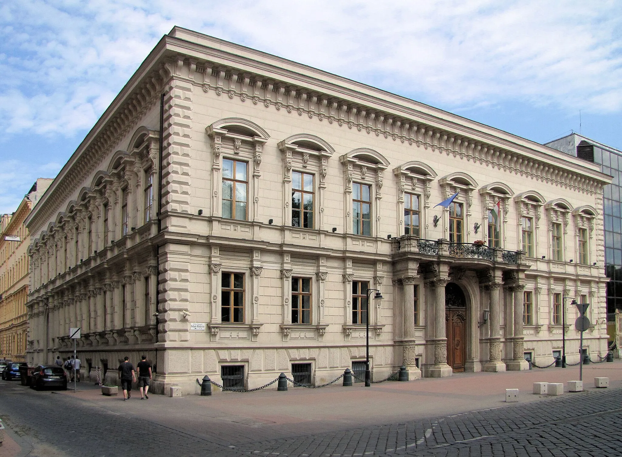 Photo showing: Former Festetics Palace, Pollack Mihály Square, Budapest. Today it houses the Andrássy University.