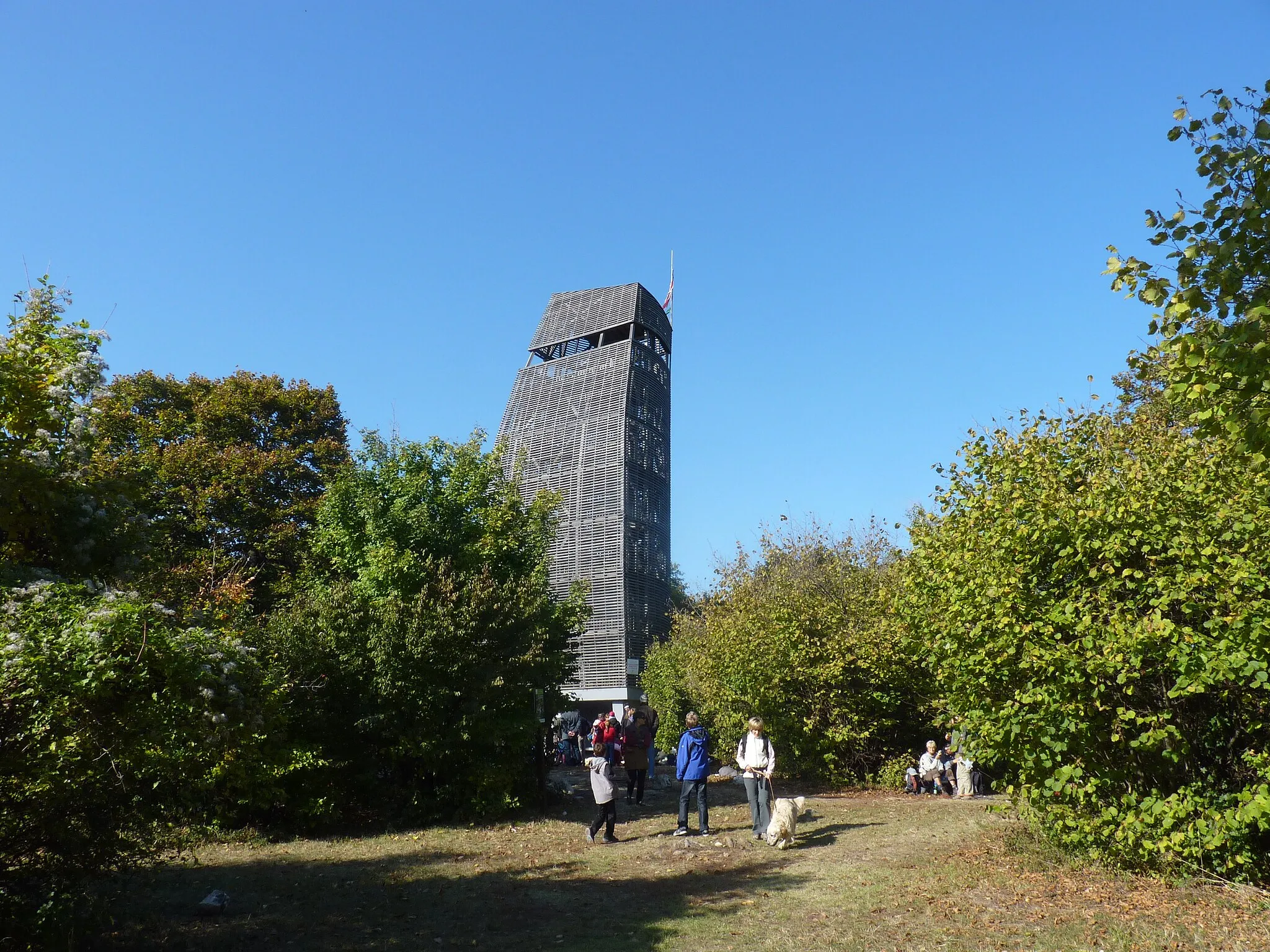 Photo showing: Pál Csergezán view tower, Nagy-Kopasz