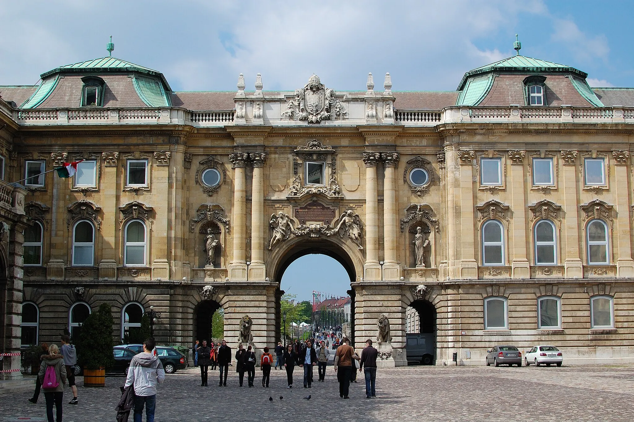 Photo showing: Buda Castle in Budapest.