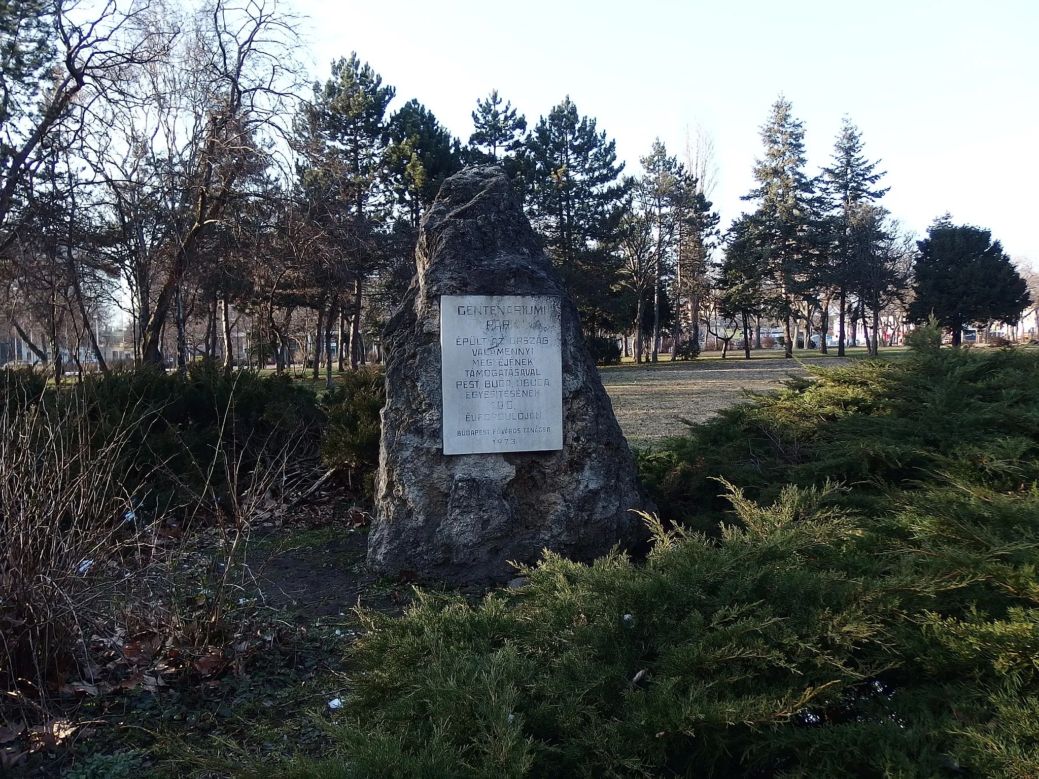 Photo showing: Népliget, Centenáriumi park (Budapest)