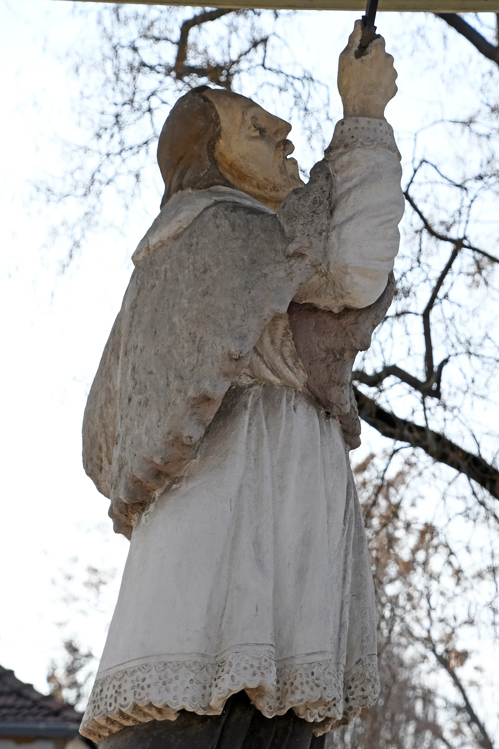 Photo showing: Statue of Saint John of Nepomuk in Kiskunfélegyháza, Hungary