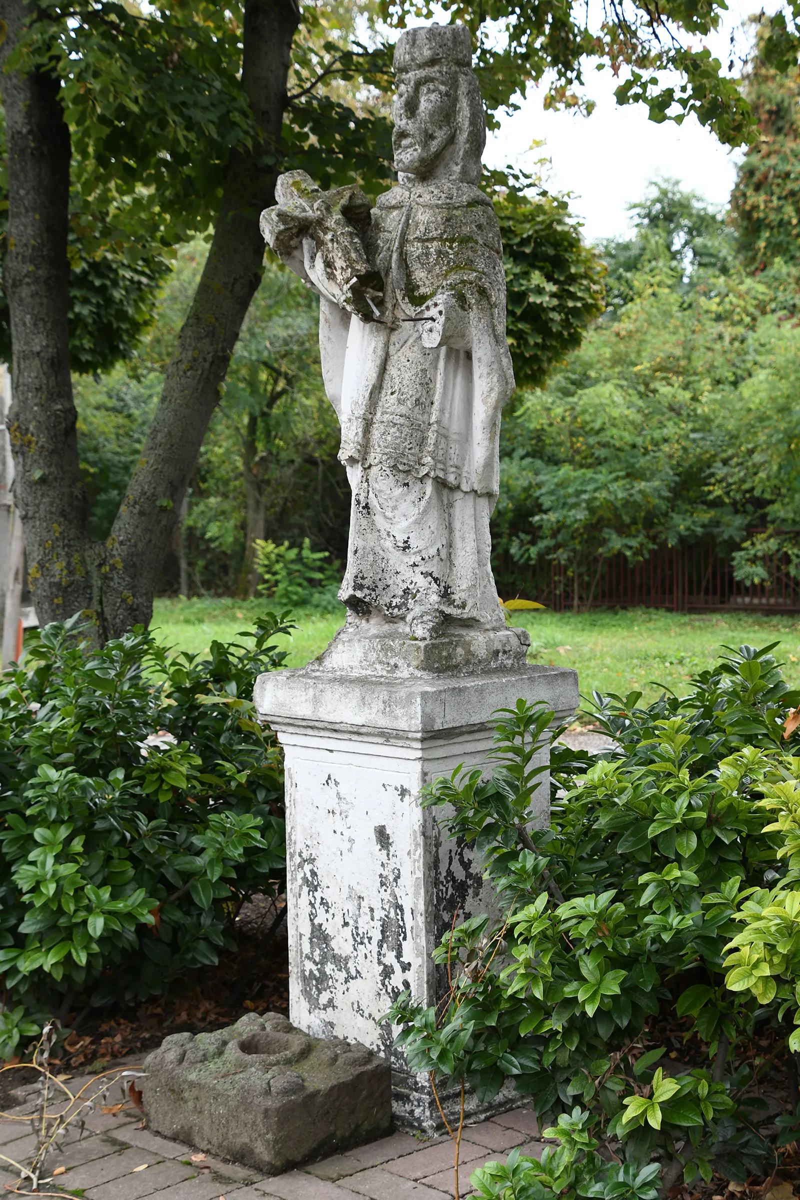 Photo showing: Statue of John of Nepomuk (Rácalmás)