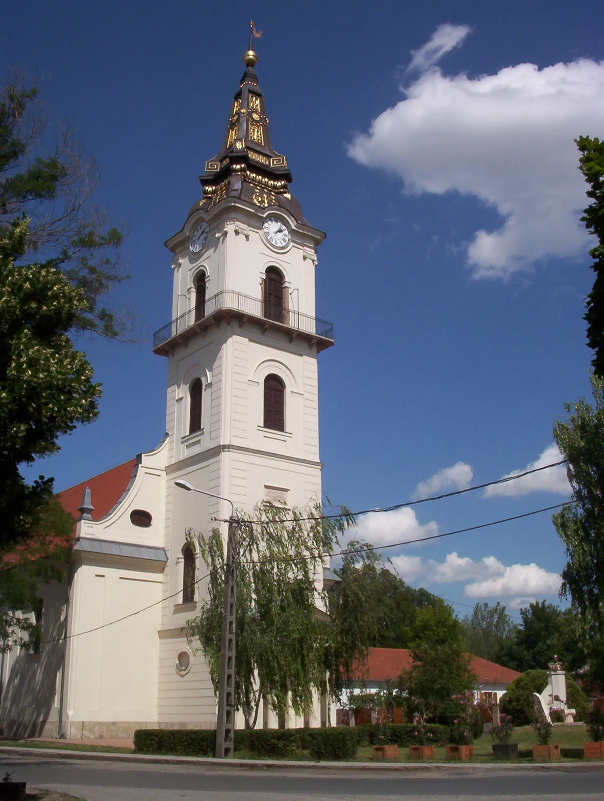 Photo showing: Kunszentmiklós, Református Templom