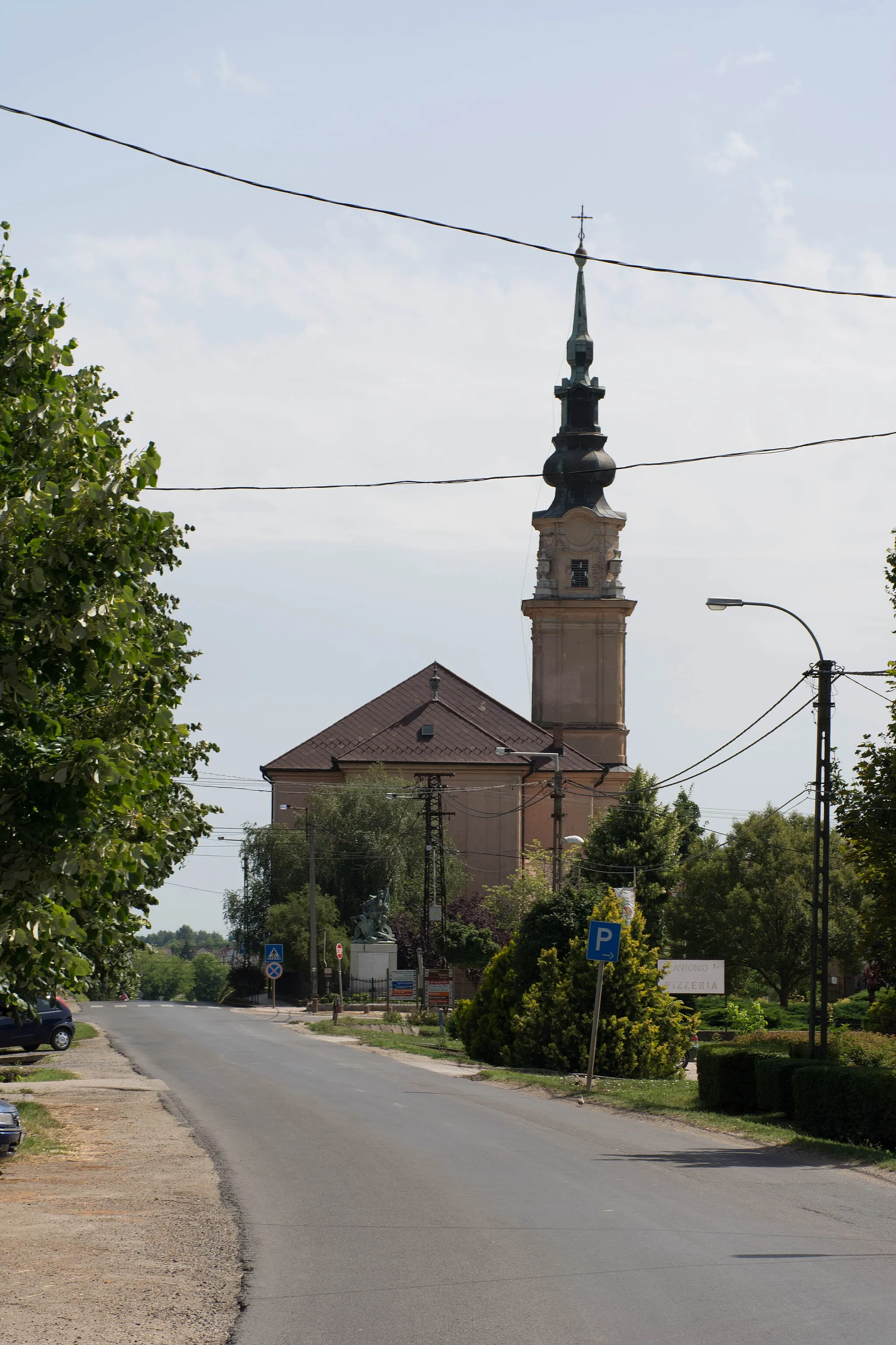 Photo showing: Magyarok Nagyasszonya templom, Mezőfalva