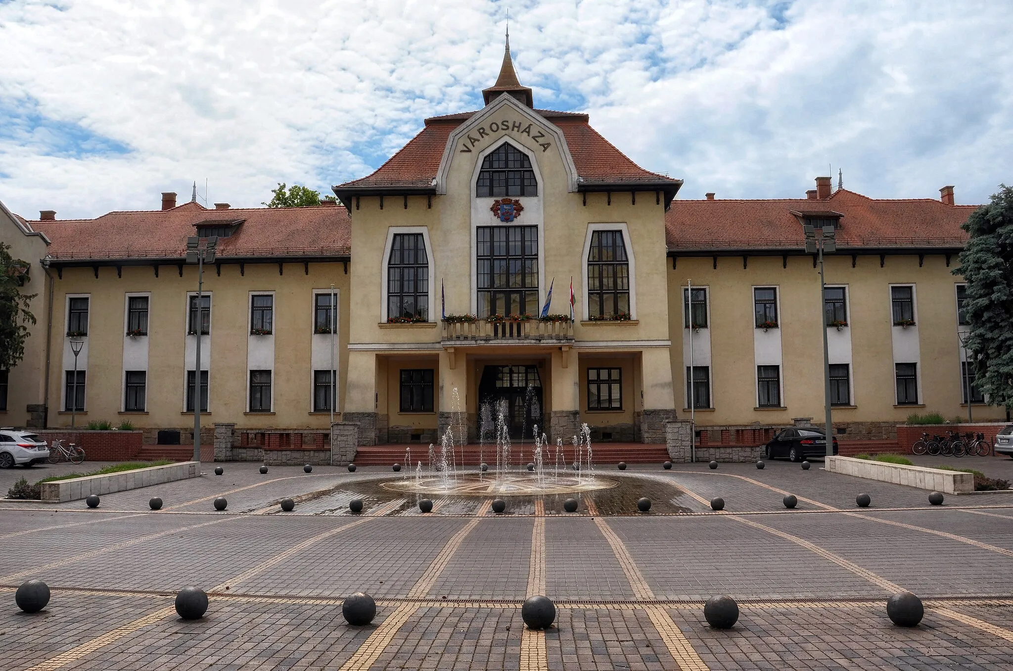 Photo showing: The Town Hall of Csongrád, Hungary