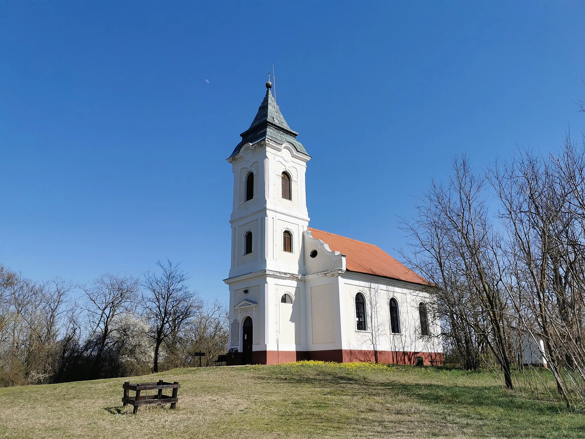 Photo showing: Kunpuszta - Kunkerekegyházi református templom