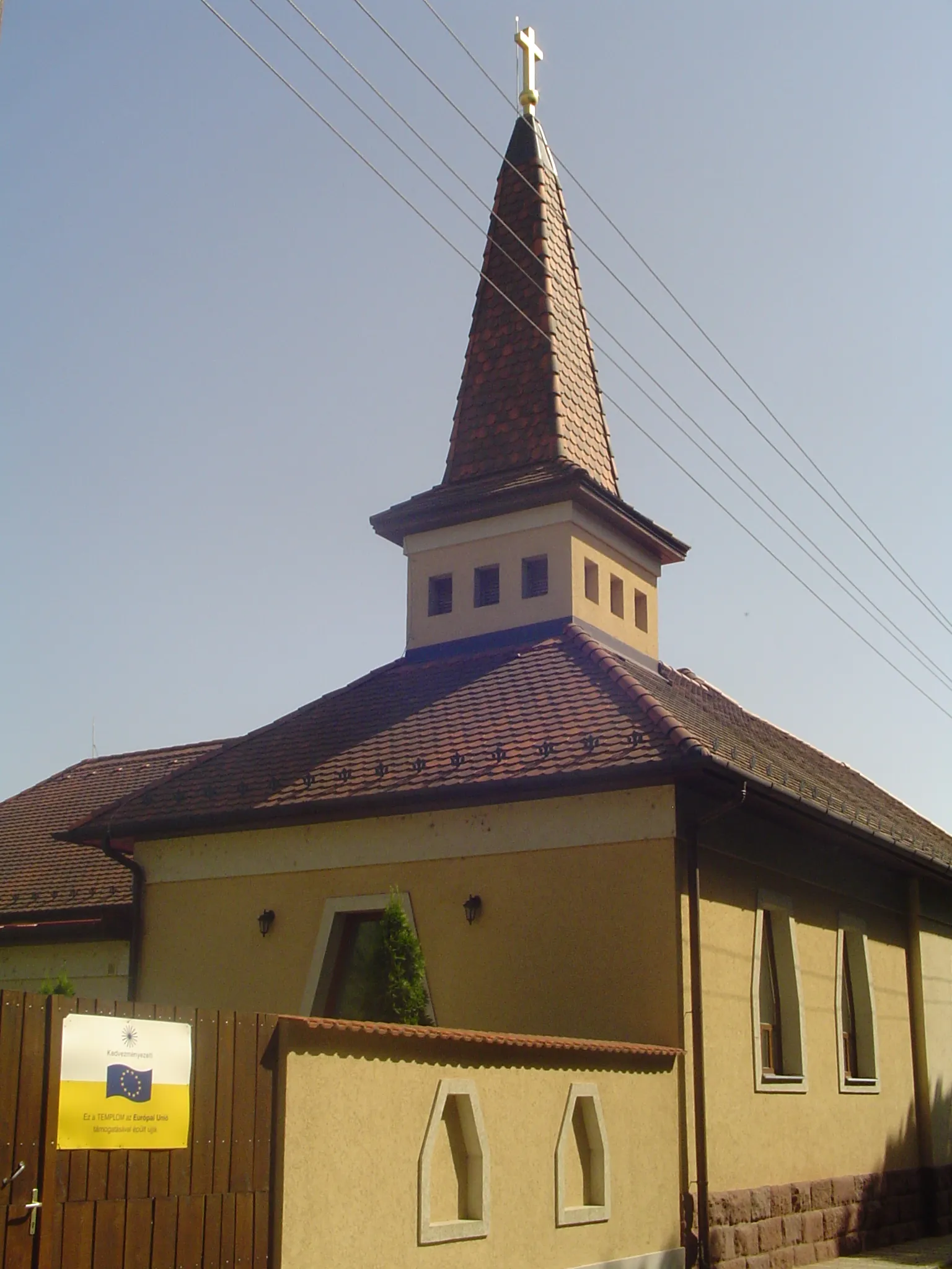Photo showing: Catholic Church from Fülöpszállás (Hungary)