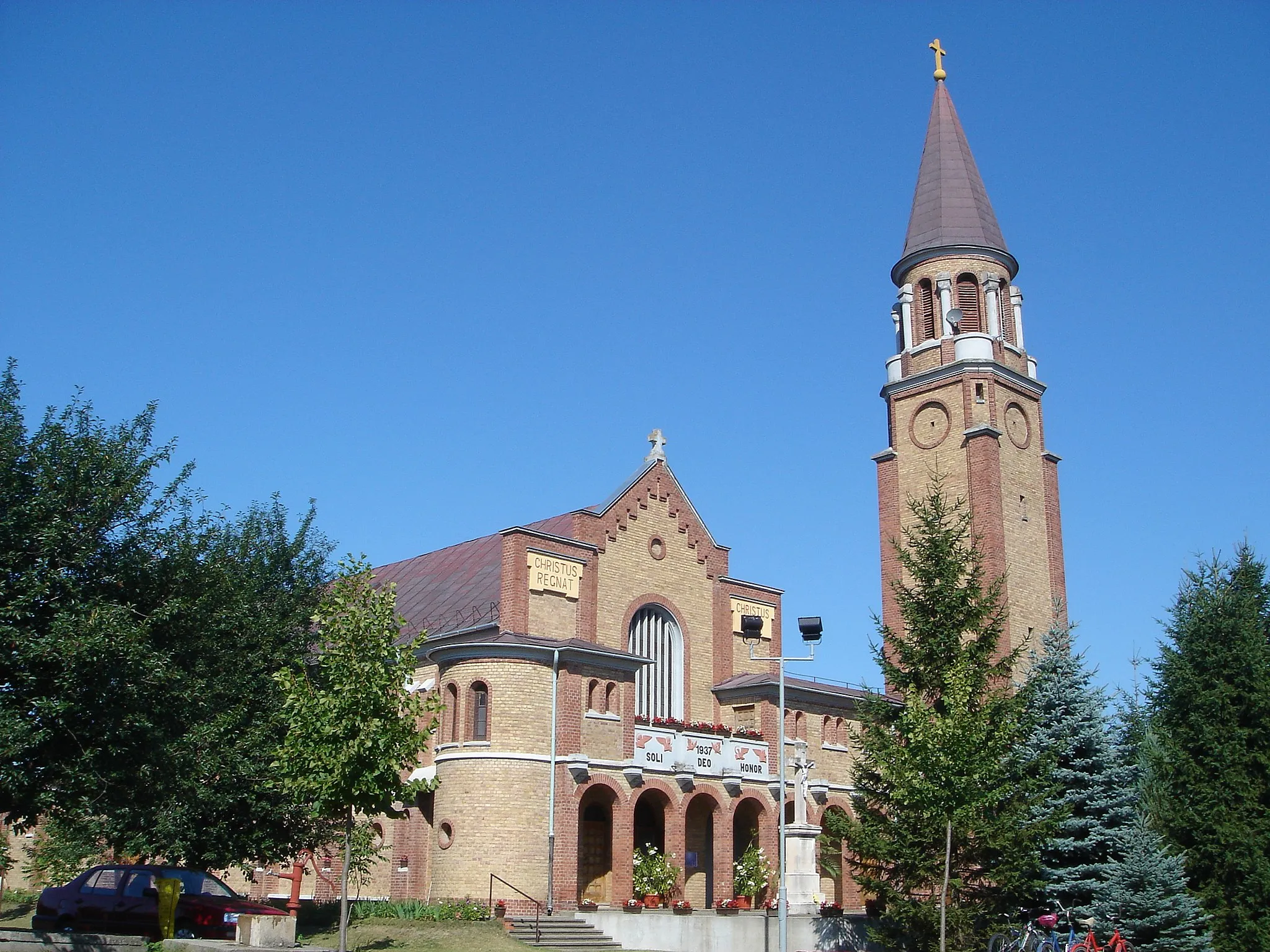 Photo showing: The Catholic Church in Kelebija