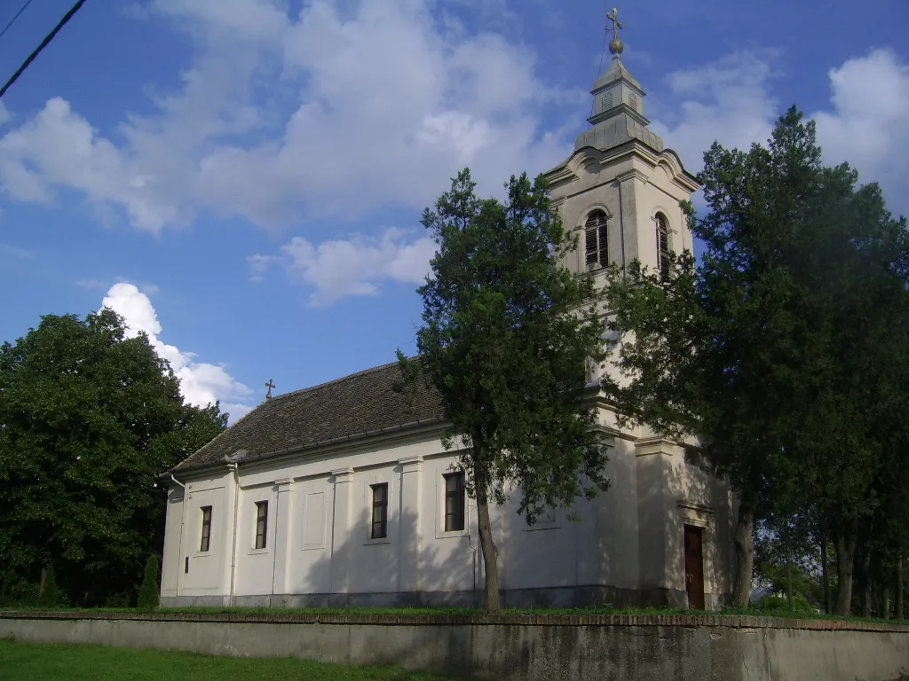 Photo showing: The serbian orthodox church in Újszentiván, Hungary