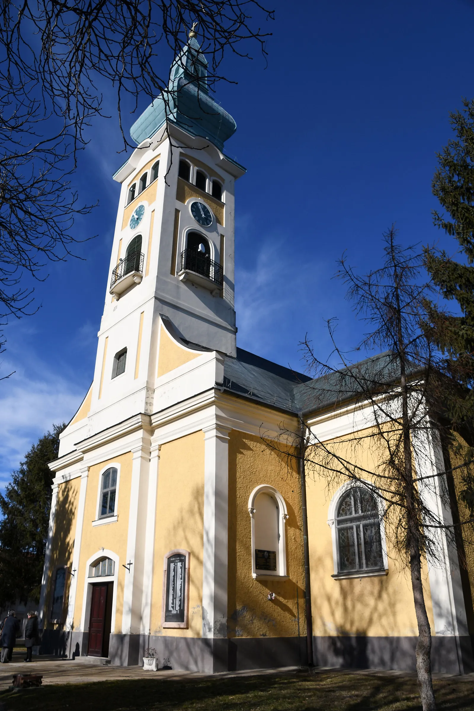 Photo showing: Roman Catholic church in Katymár, Hungary