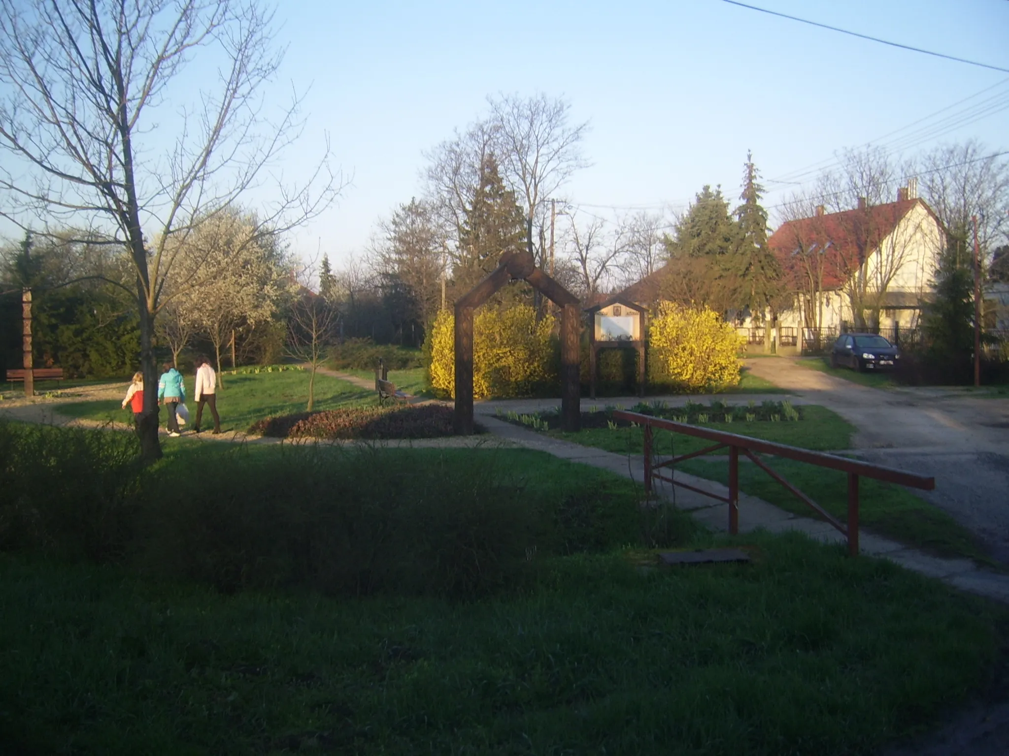 Photo showing: Park in Nagytőke, Hungary