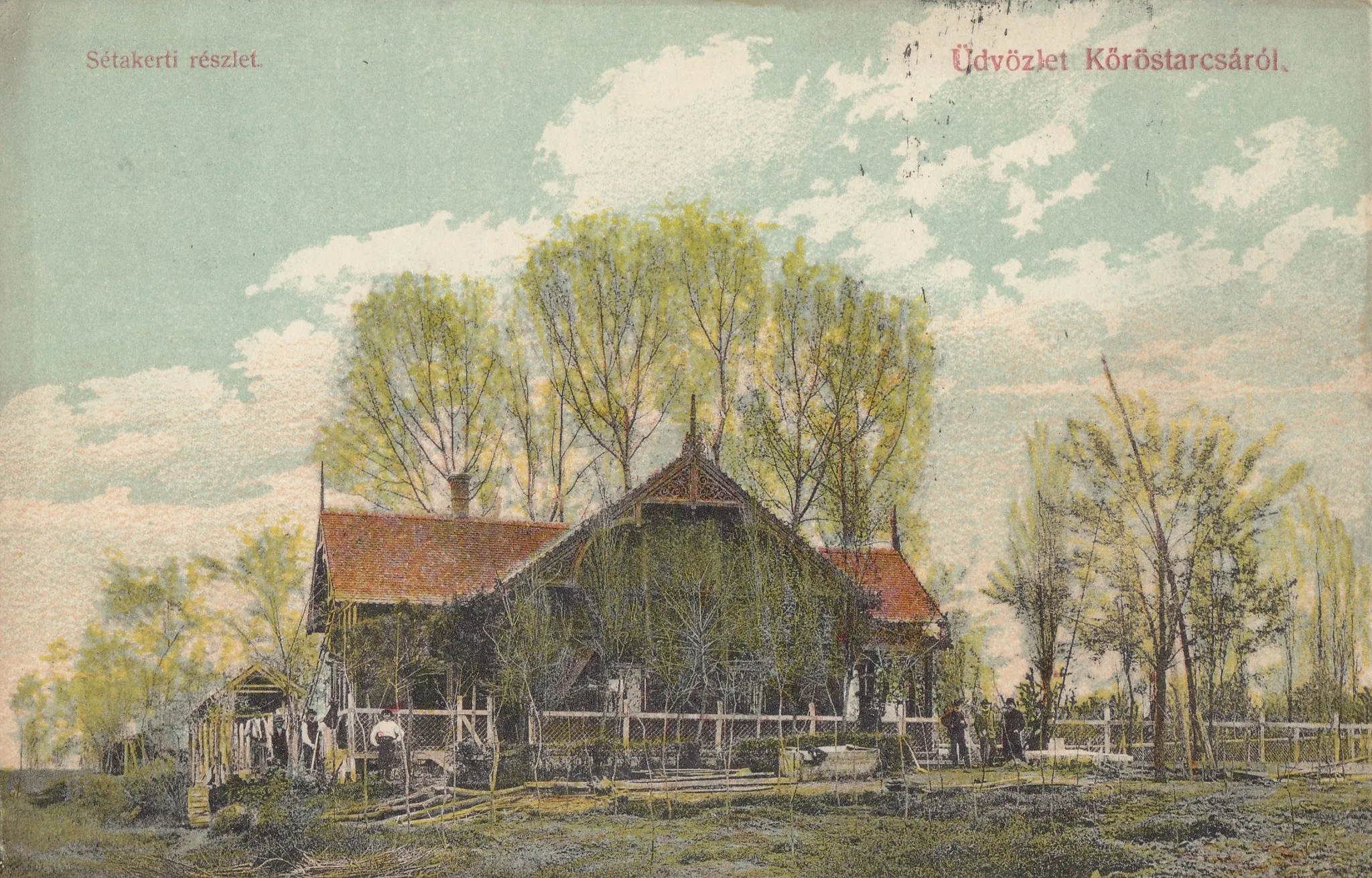 Photo showing: coloured picturecard from the 1900's