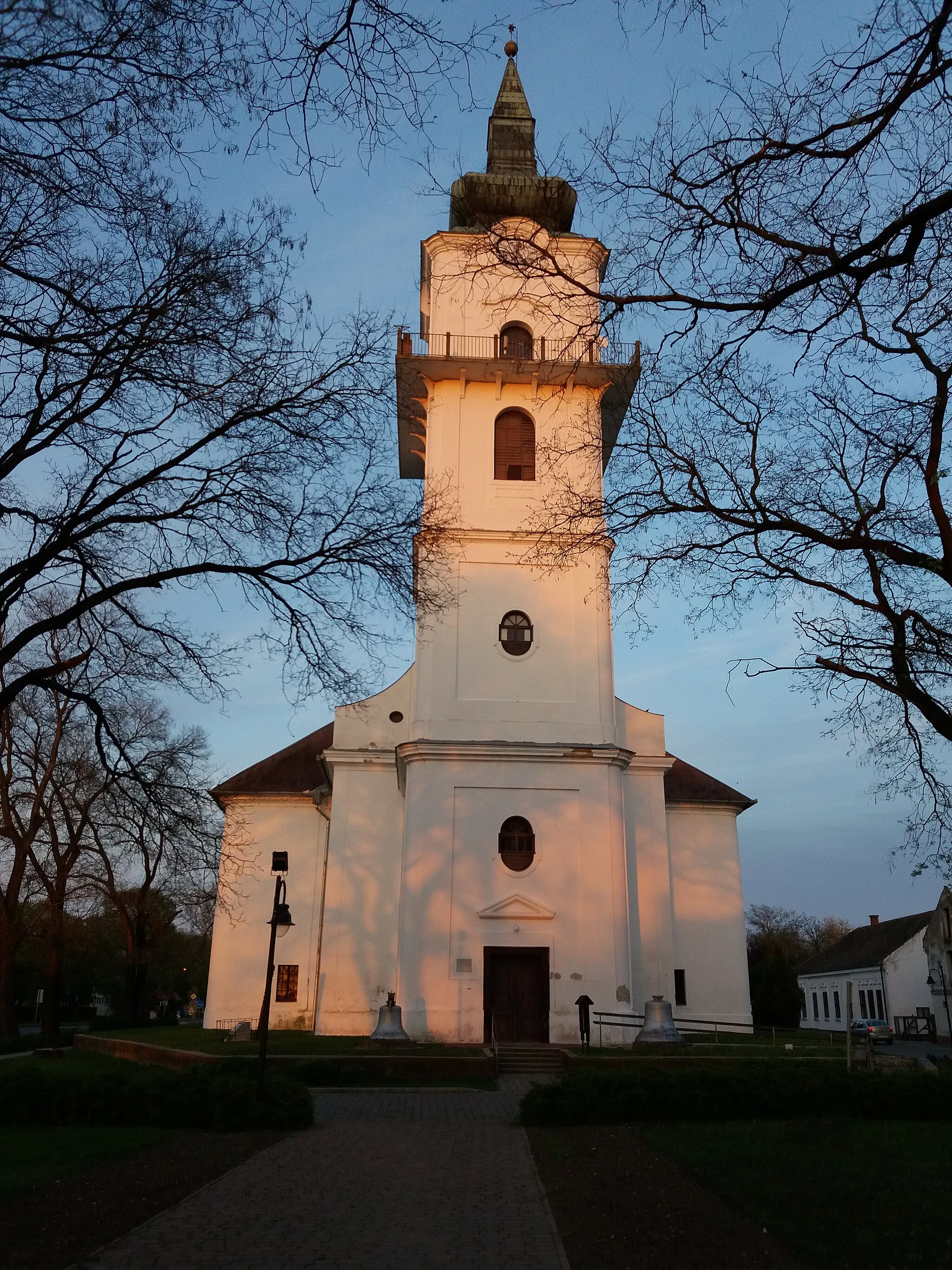 Photo showing: A református templom Szeghalomnál, Békés megyében.