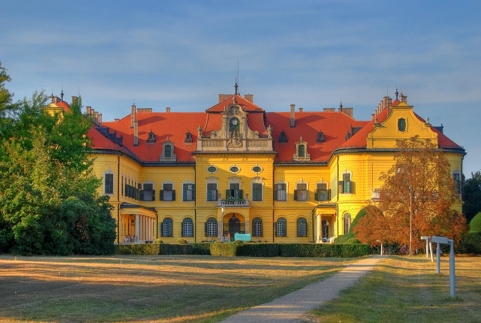 Photo showing: Károlyi castle at Nagymágocs, Hungary.
