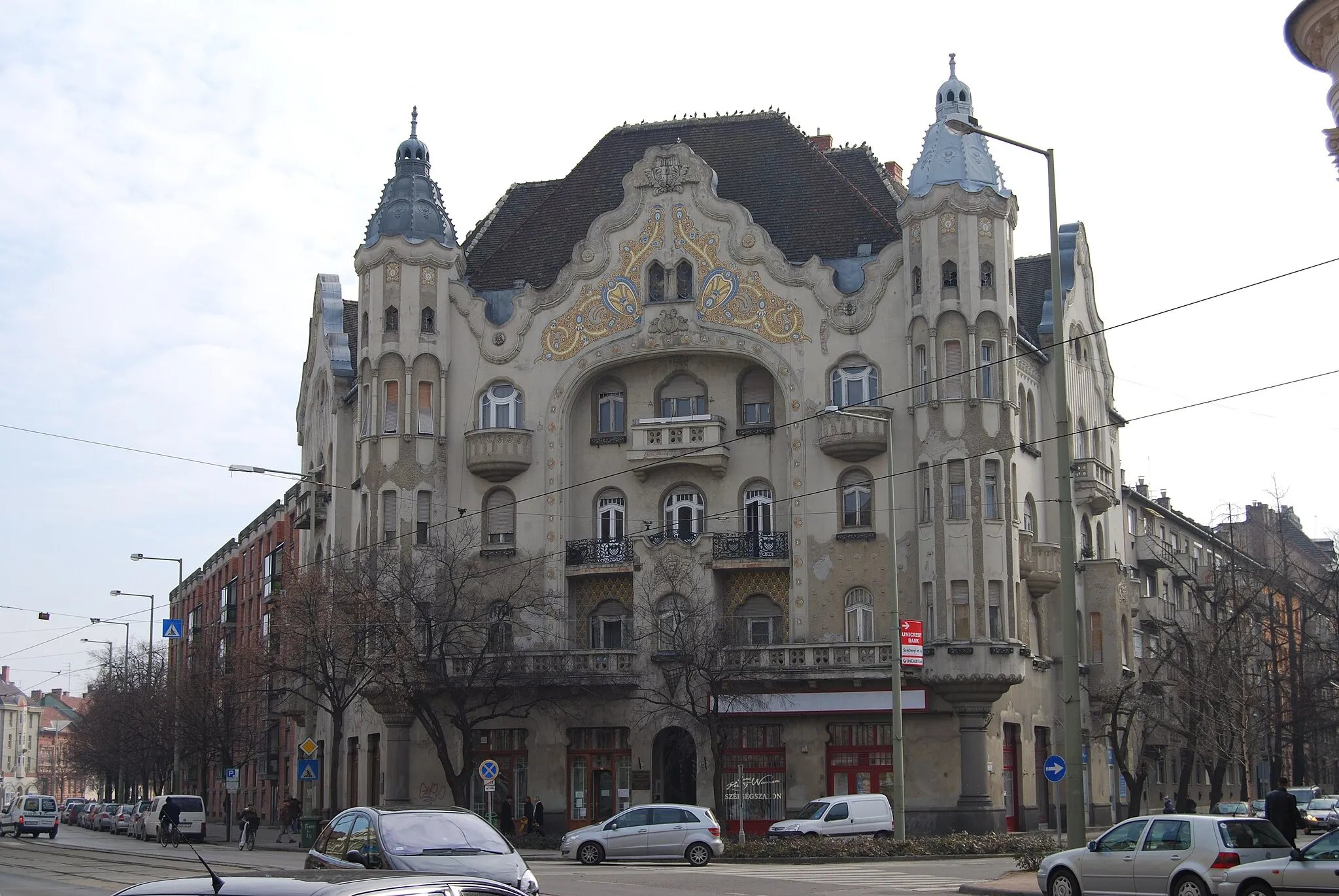 Photo showing: Gróf Palace in Szeged, Hungary