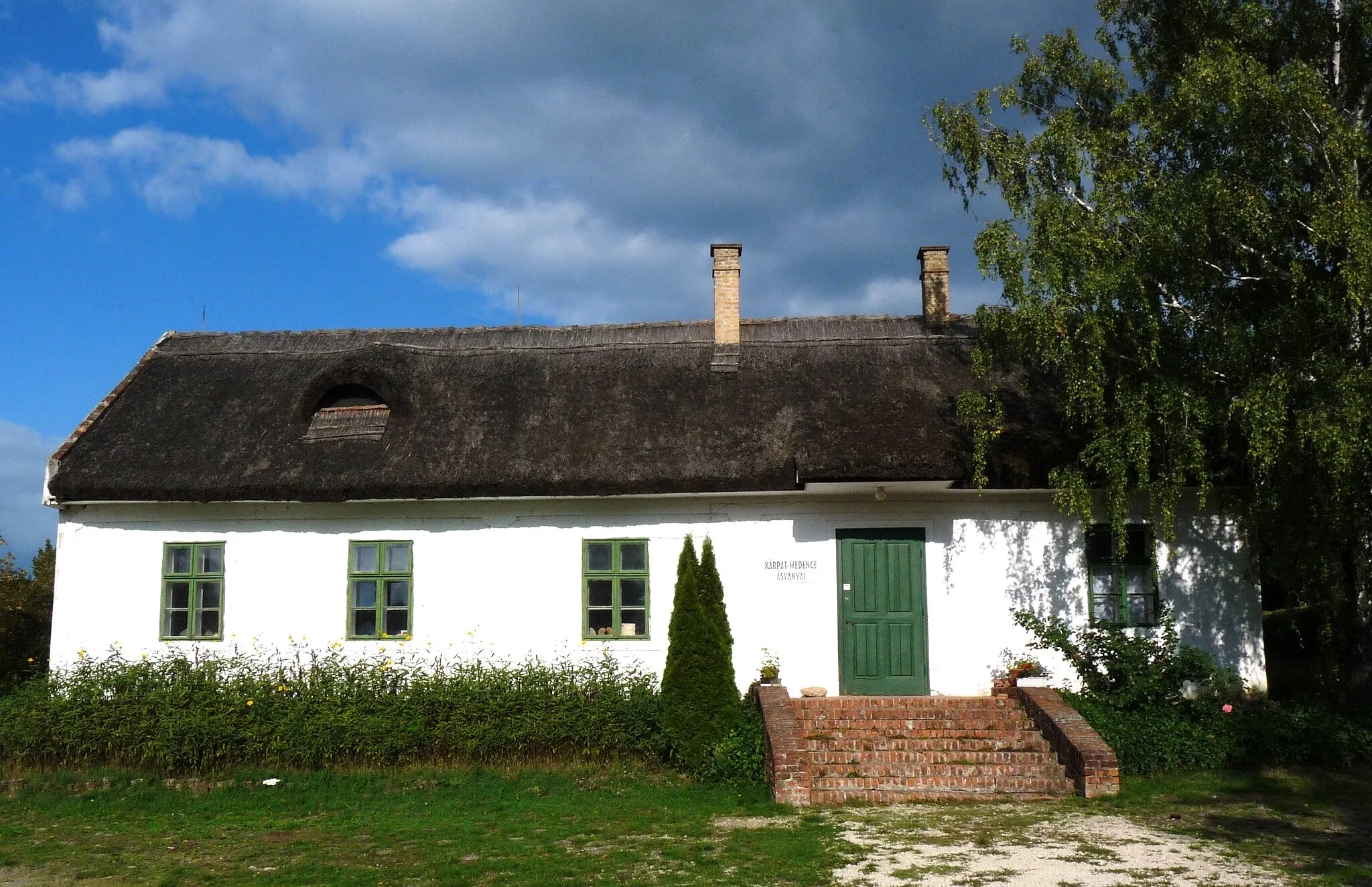 Photo showing: Szántódpuszta, majorsági épületegyüttes – lakóház, v. cselédház