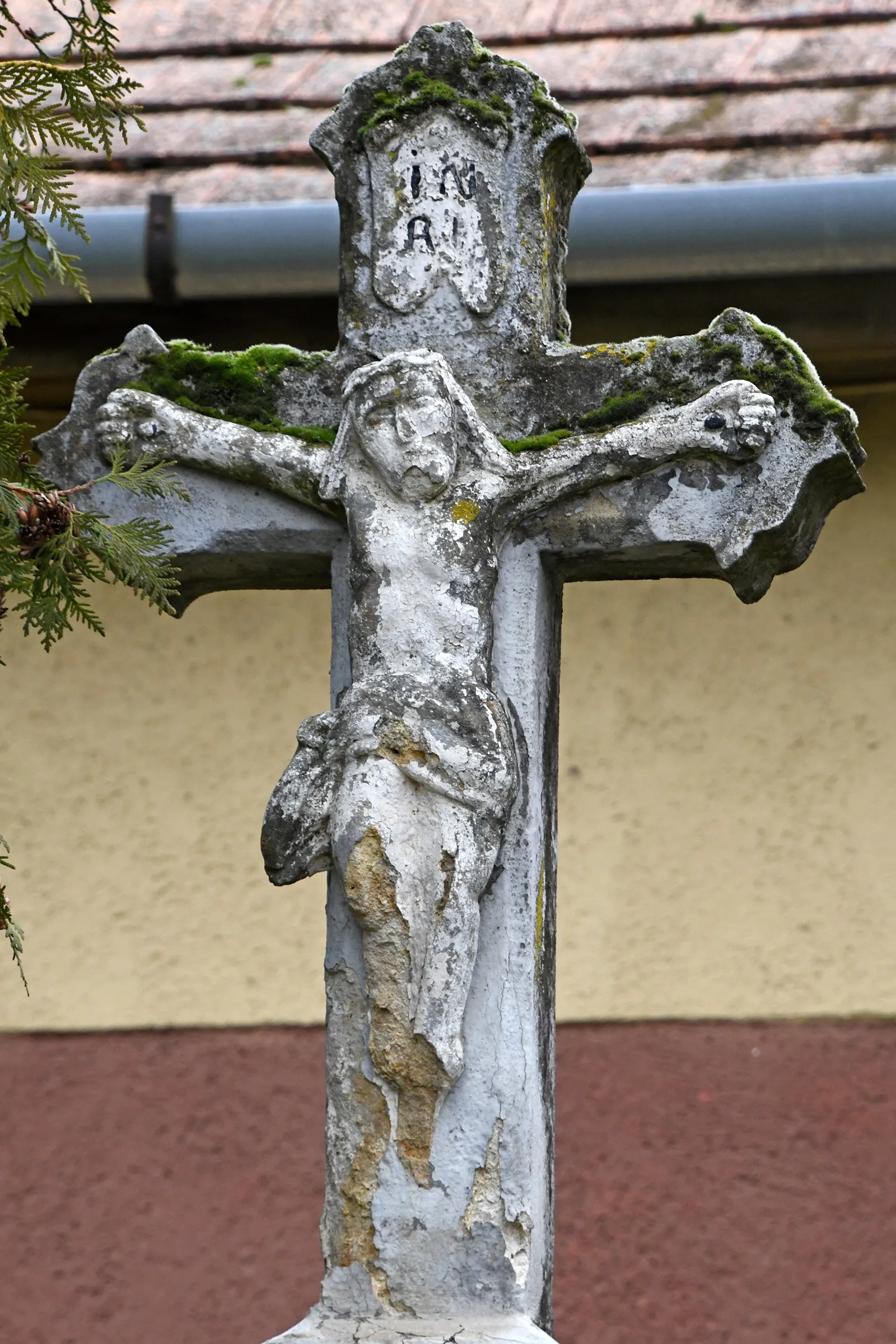 Photo showing: Stanics cross in Pusztakovácsi, Hungary