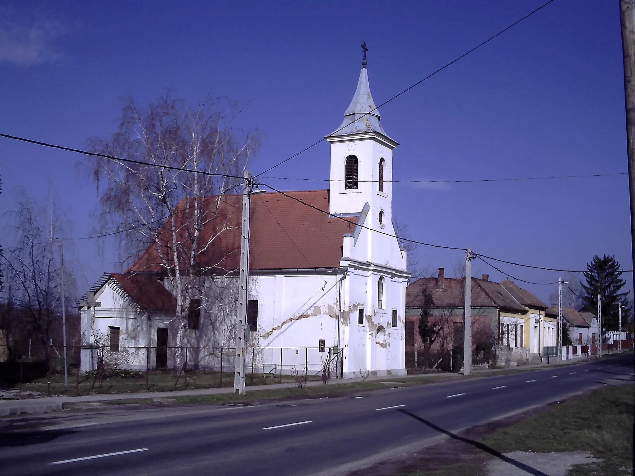 Photo showing: Catholic church of Somogyapáti as of 08th of March, 2009