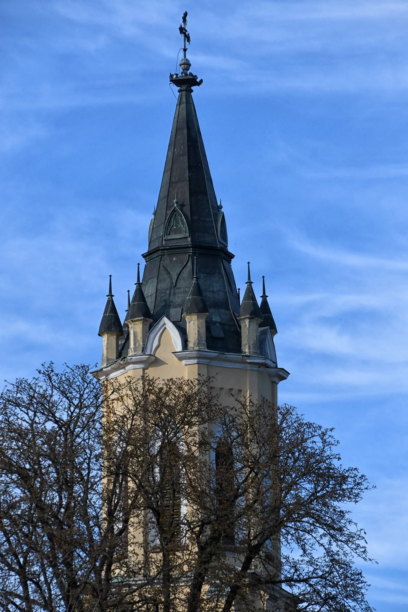 Photo showing: Lutheran church in Gyönk
