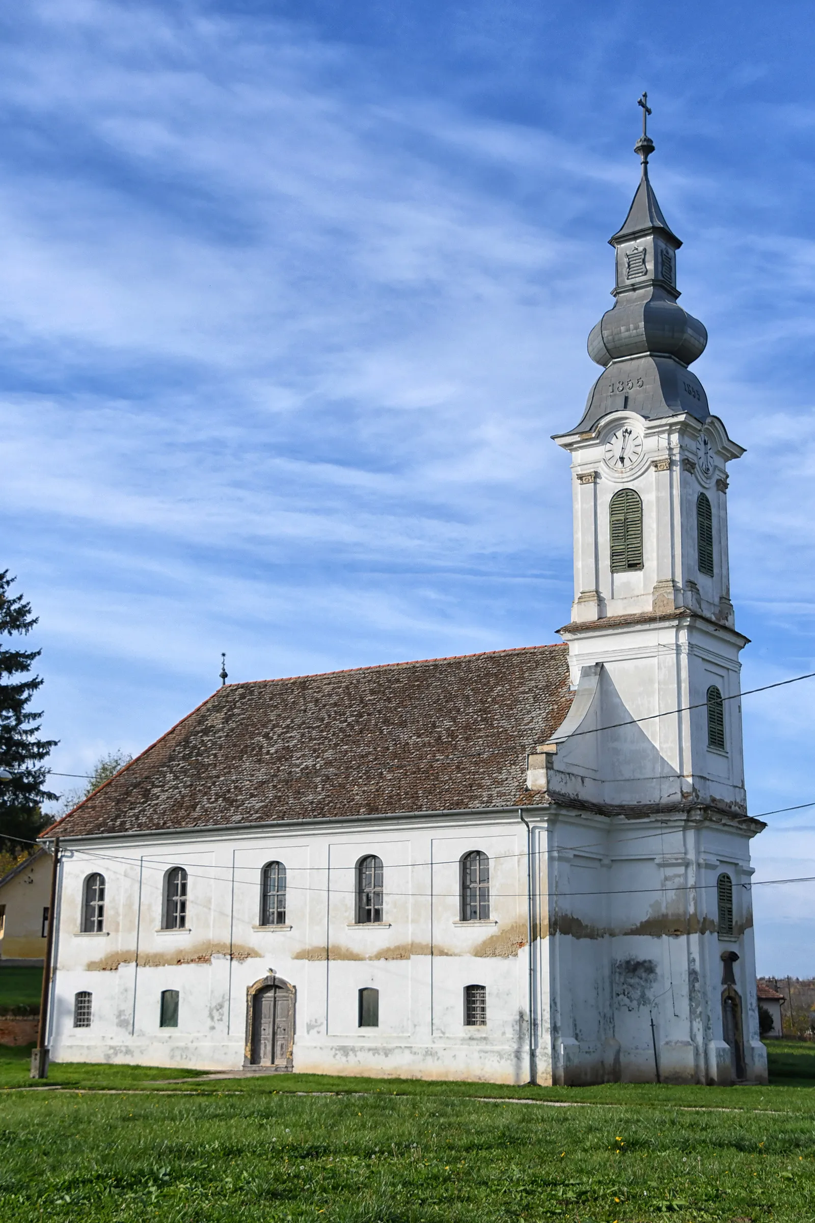 Photo showing: Lutheran church in Varsád