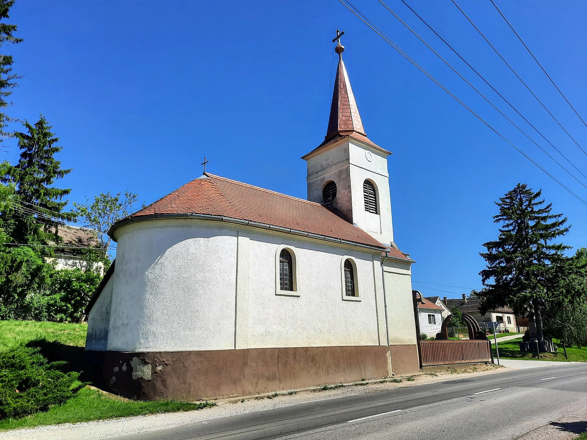 Photo showing: Cserdi, Szent Márton-templom