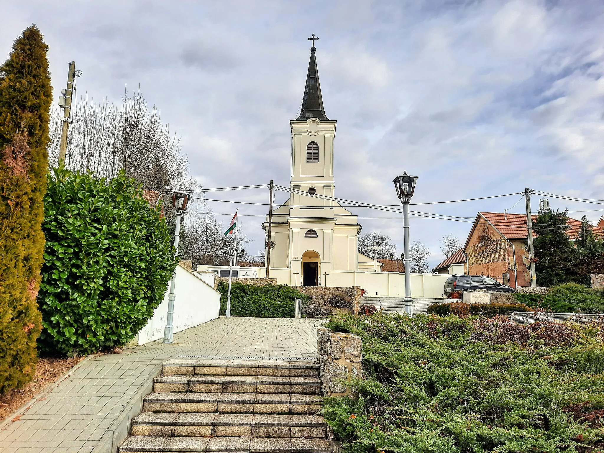 Photo showing: Birján, katolikus templom